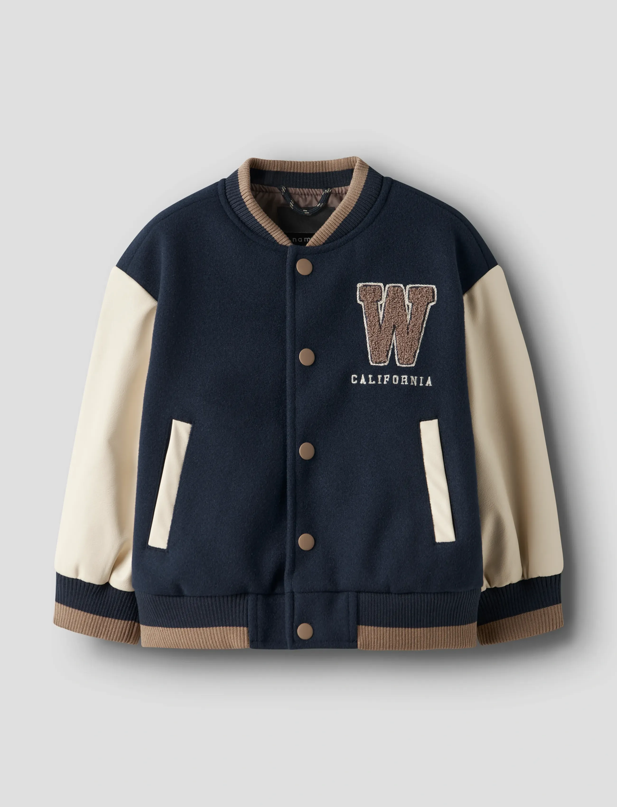 name it Nmmmikado Varsity Jacket, 98, Jackets & Coats, Marineblau - Bomber, Kinder