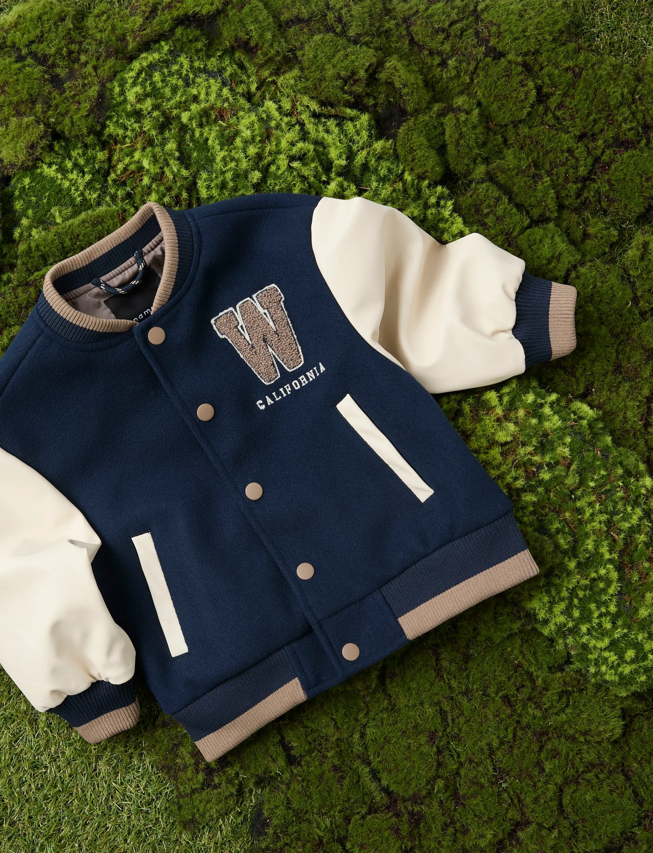 name it - NMMMIKADO VARSITY JACKET - sommerschnäppchen - navy blazer - 4