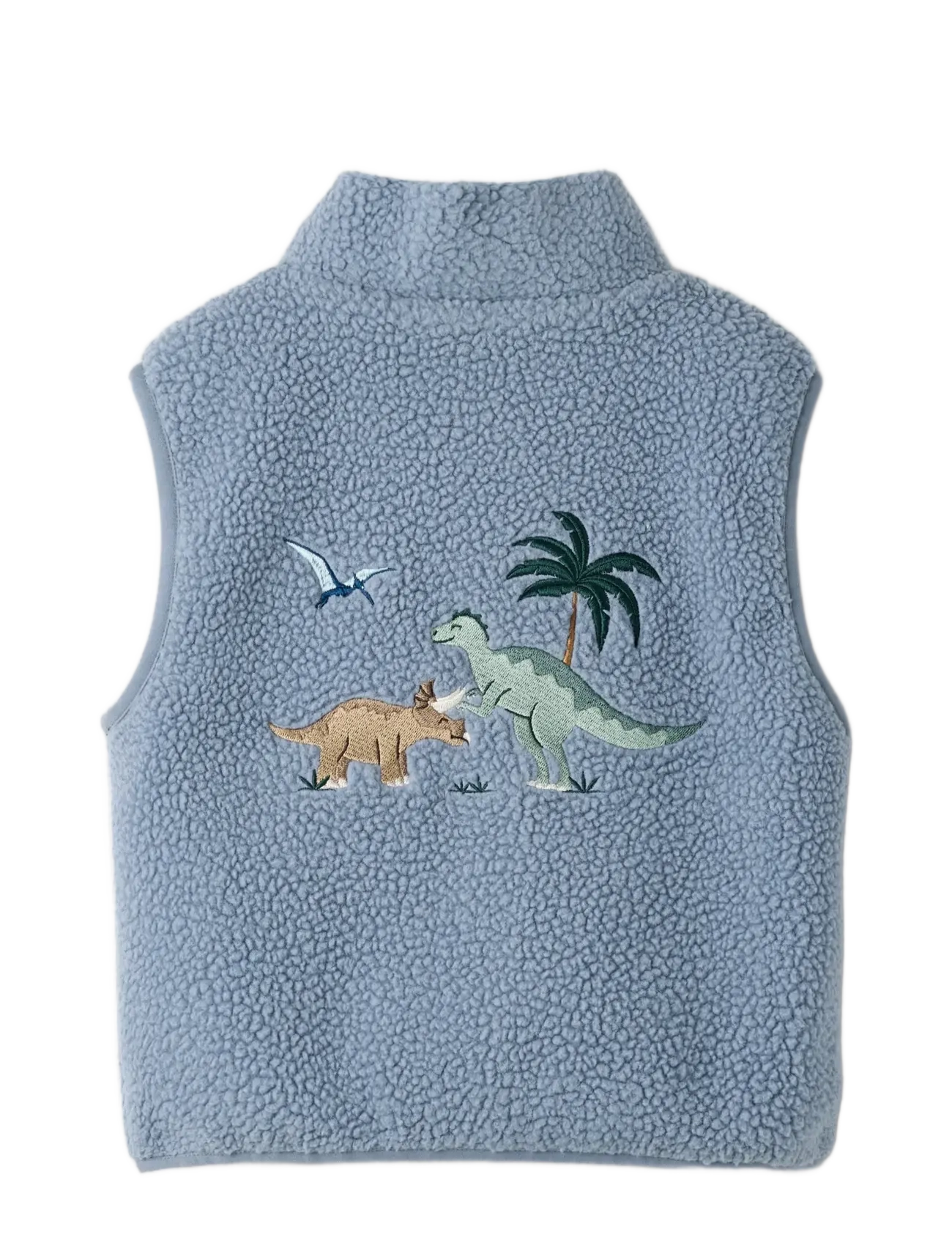 name it - NMMMALL SHERPA VEST - einkaufen nach alter von - flint stone - 1