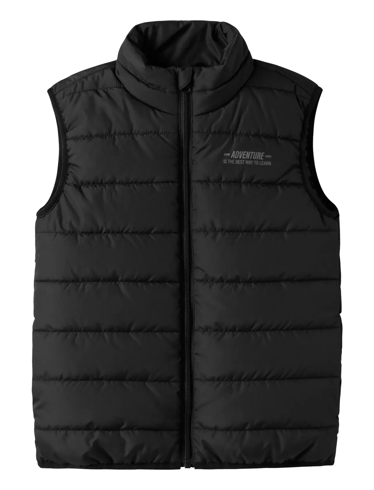 name it NKMMYLANE VEST BASIC NOOS - Teens 140-176 - BLACK / black