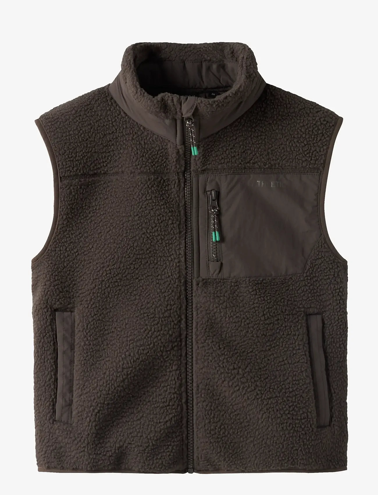 name it - NKMMILLER SHERPA VEST - shop efter alder - chocolate brown - 0