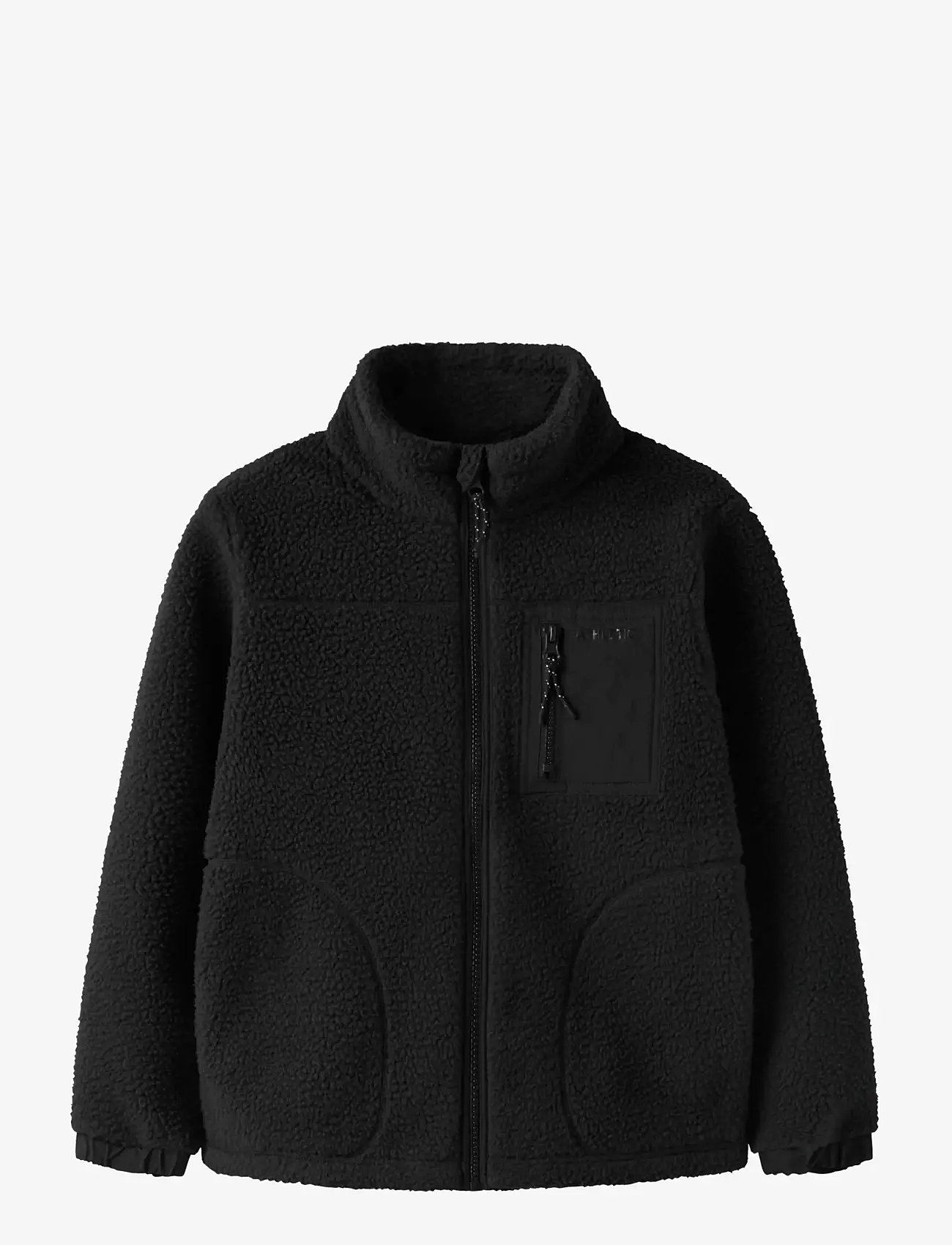 name it - NKMMILLER SHERPA JACKET - black - 1
