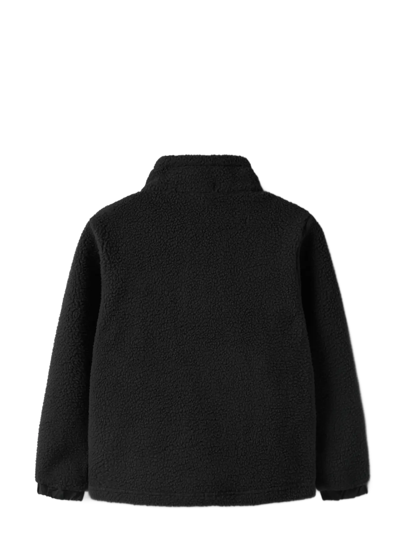 name it - NKMMILLER SHERPA JACKET - black - 2