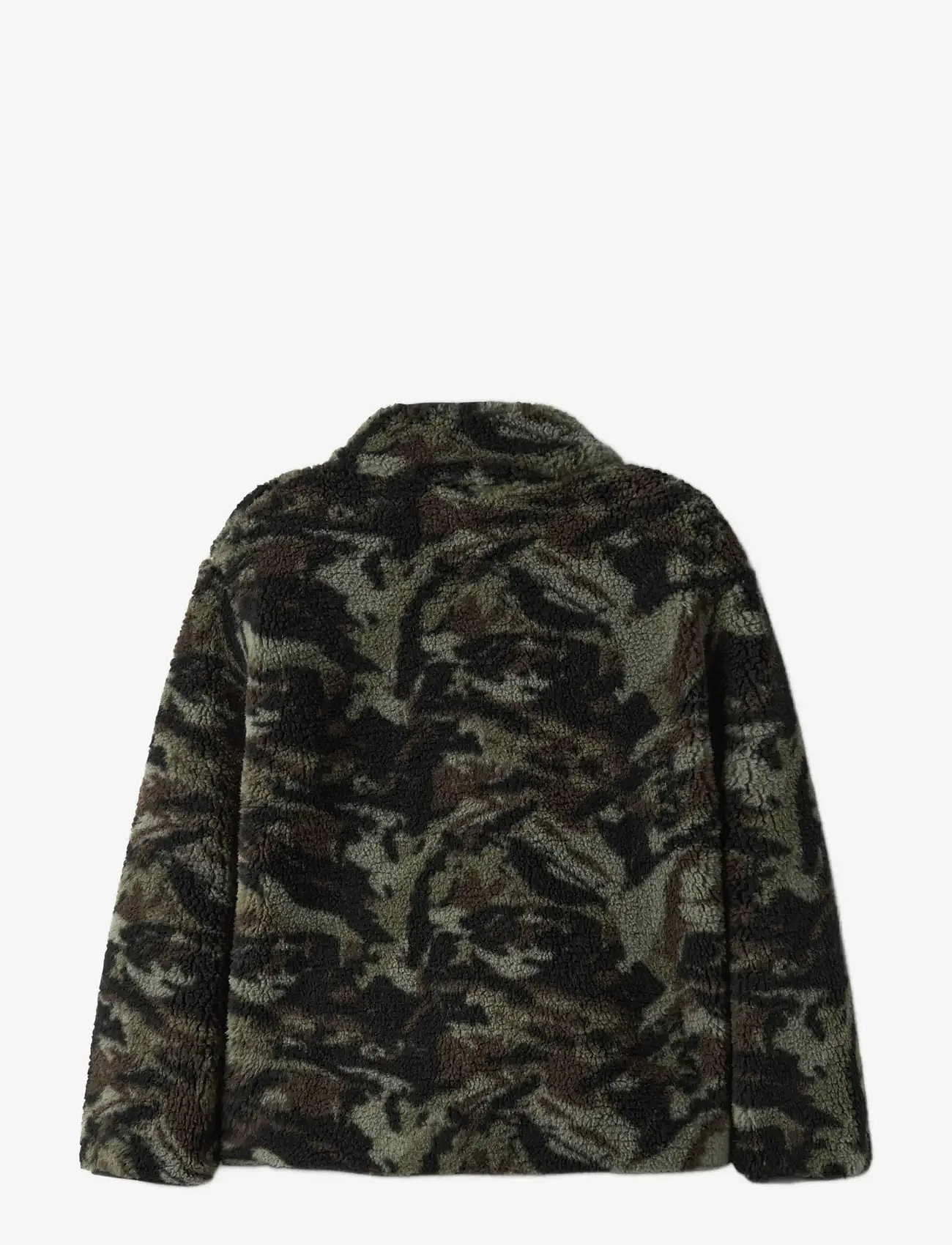 name it - NKMMONICO SHERPA JACKET - fleecejacken - dusty olive - 1