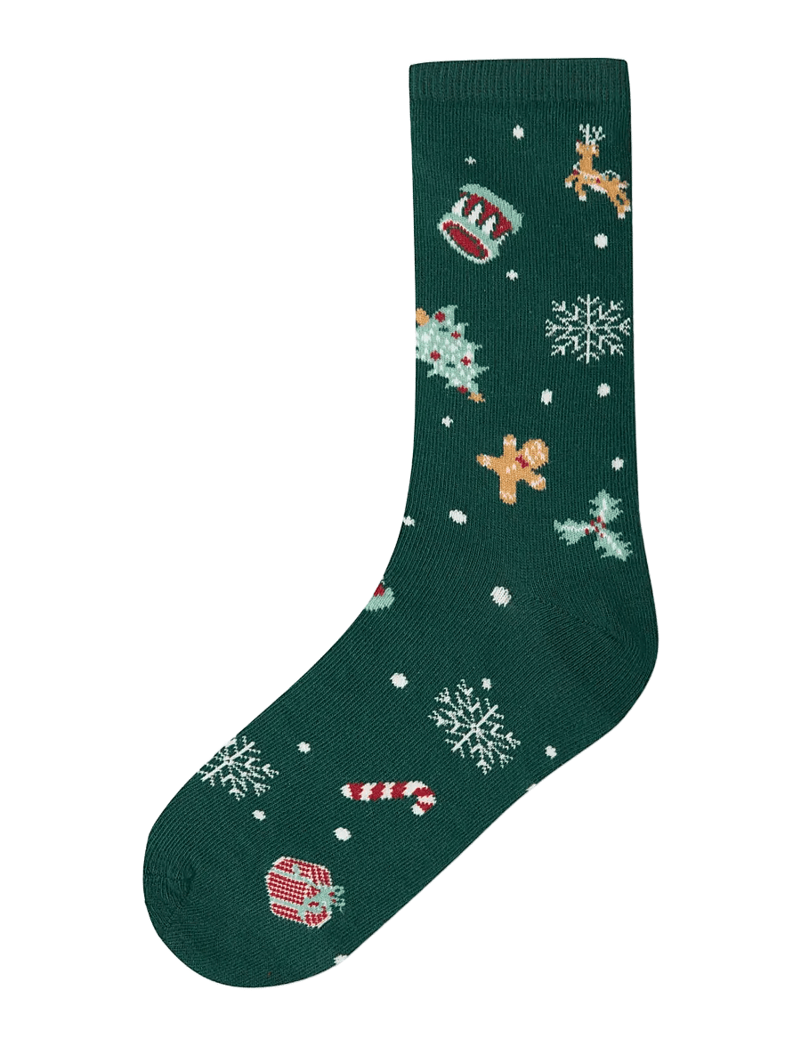 name it - NKNVISMAS 3P SOCK - strømper - botanical garden - 1
