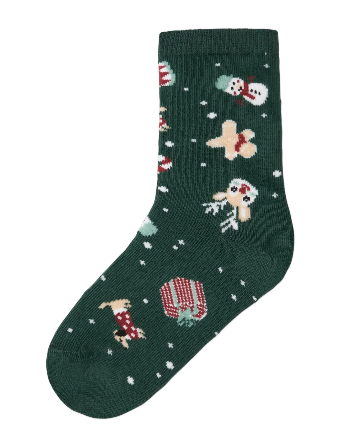 name it - NMNVISMAS 3P SOCK - strømper - botanical garden - 1