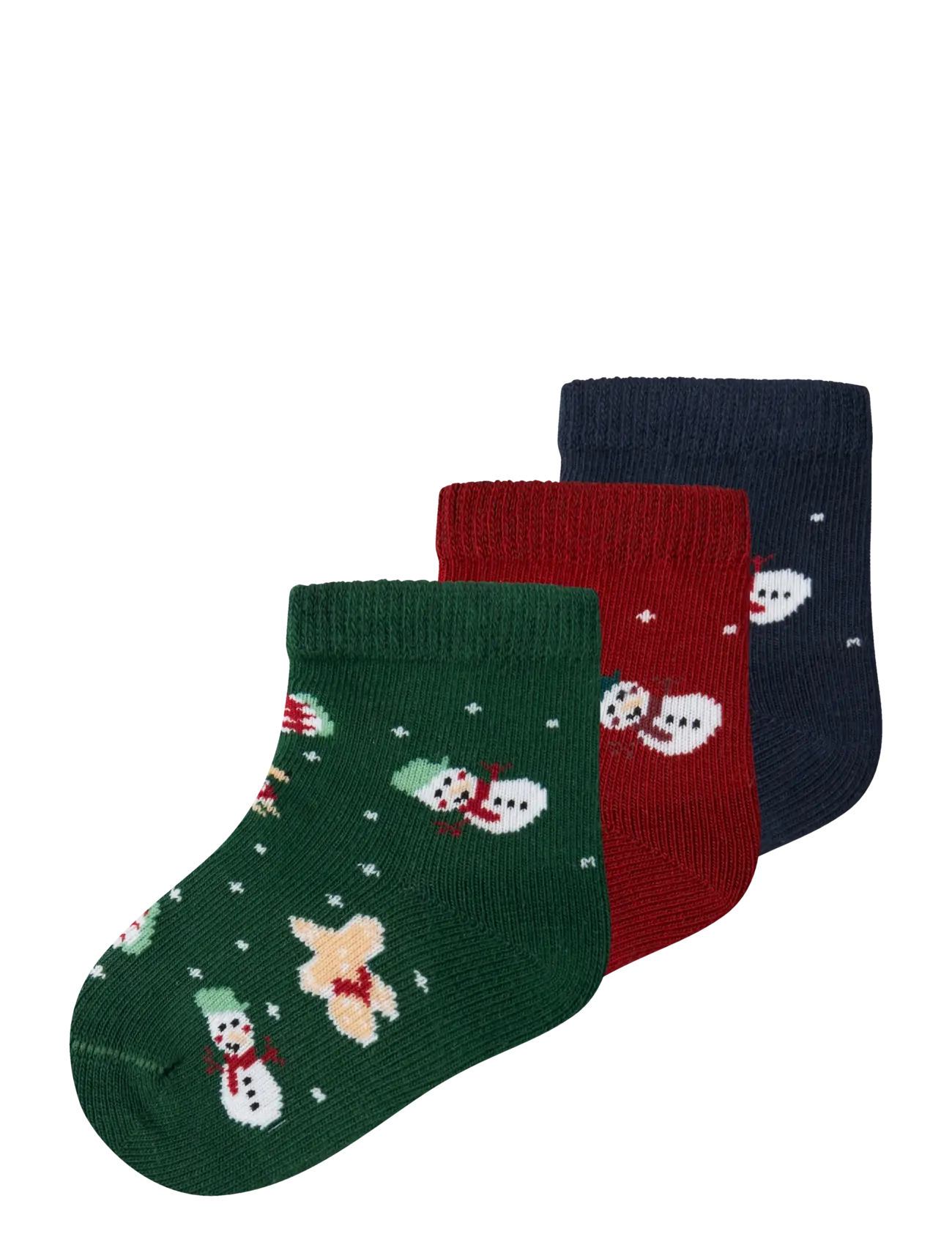 name it NBNVISMAS 3P SOCK - Kleidung - BOTANICAL GARDEN / green