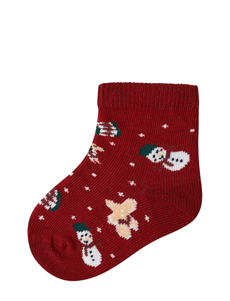 name it - NBNVISMAS 3P SOCK - botanical garden - 1