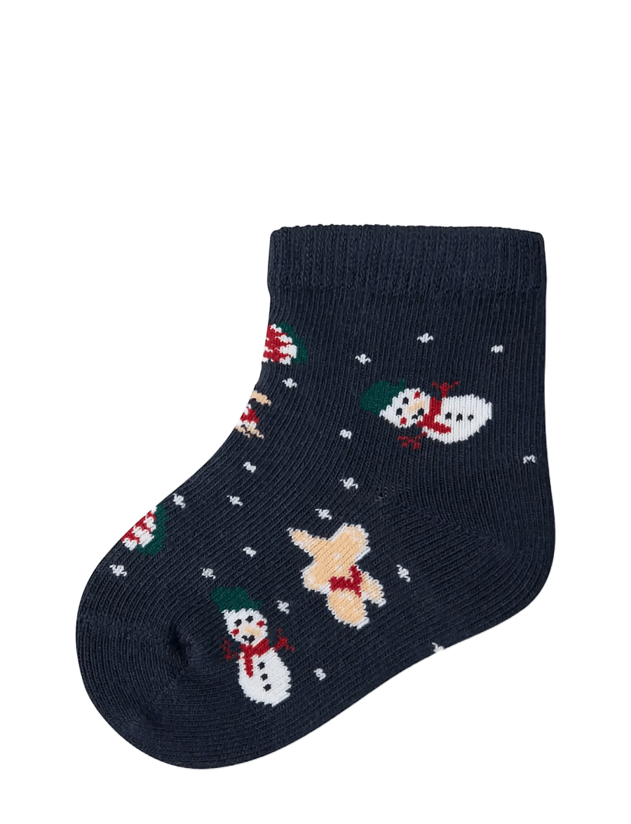name it - NBNVISMAS 3P SOCK - botanical garden - 2