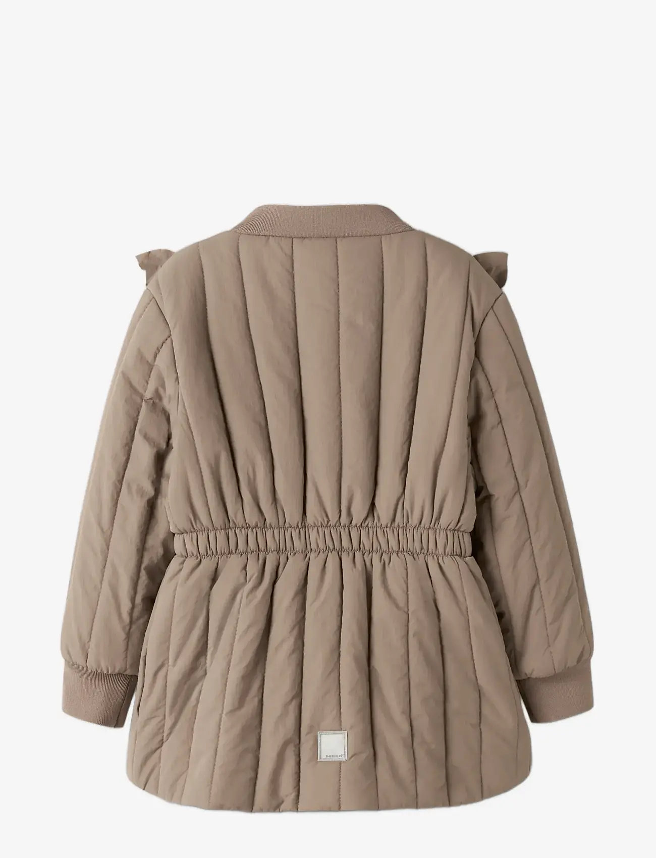 name it - NMFMELODY QUILT JACKET TB - quilted jackets - fossil - 2