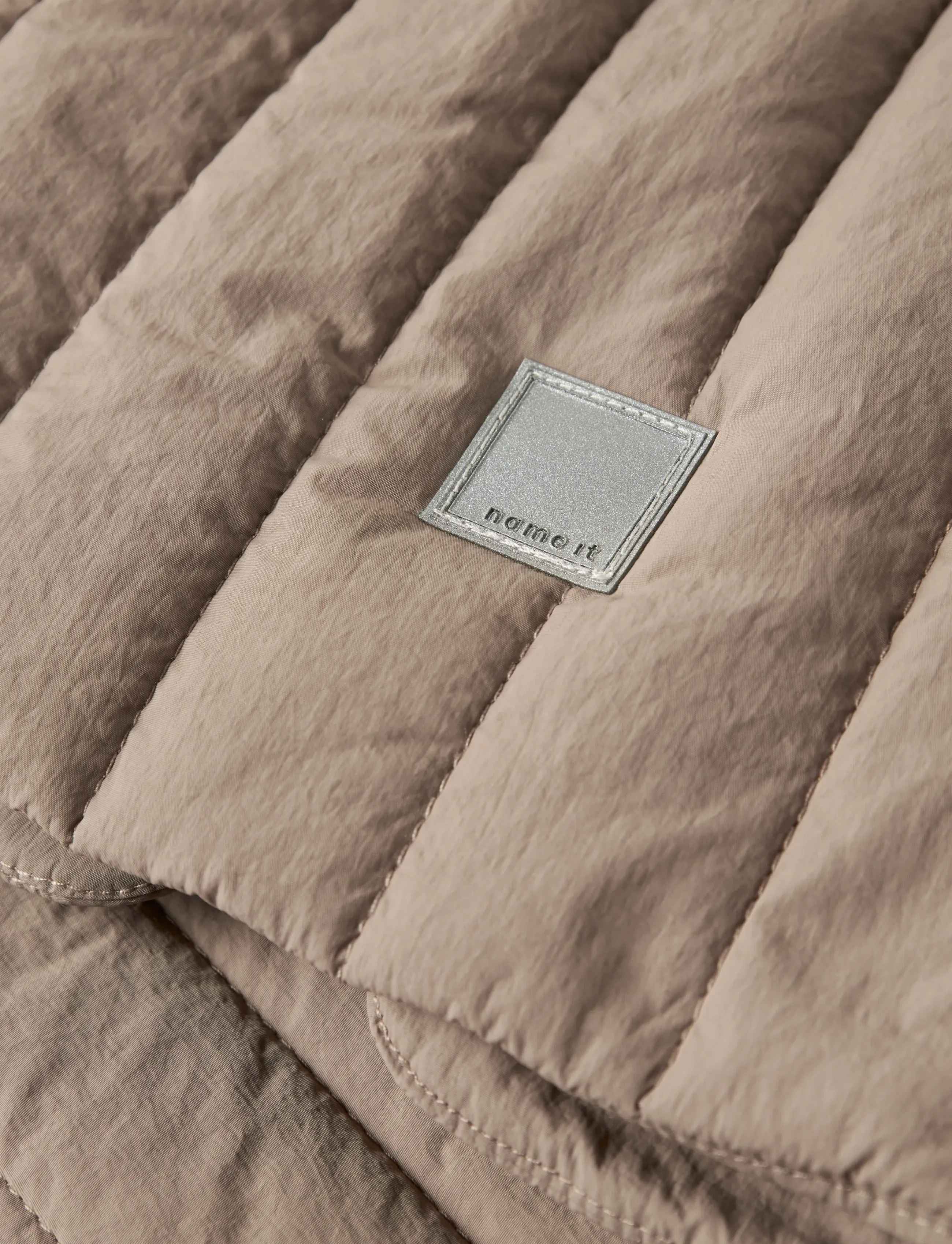 name it - NMFMELODY QUILT JACKET TB - fall jackets - fossil - 3