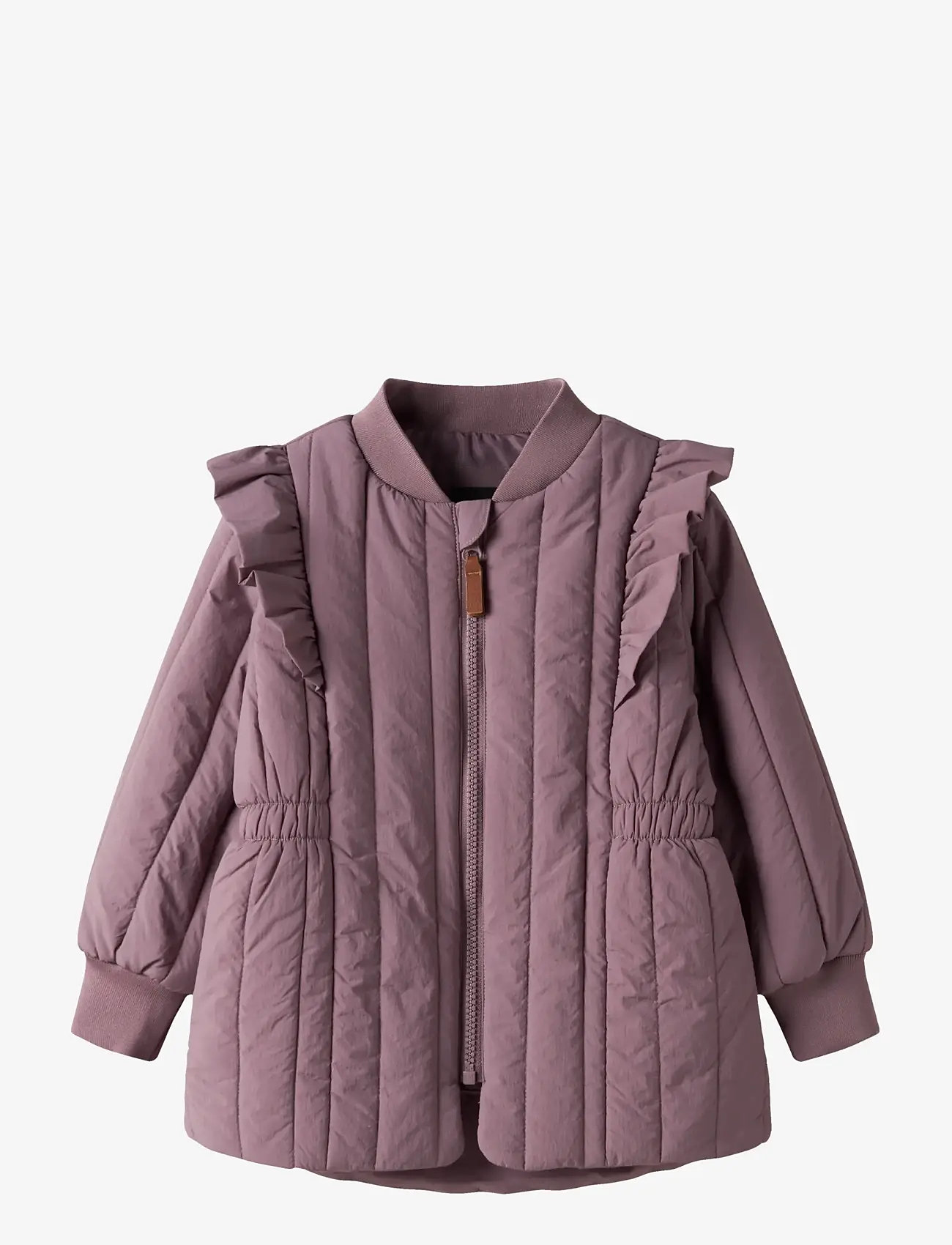 name it - NMFMELODY QUILT JACKET TB - herbstjacken - grape shake - 1