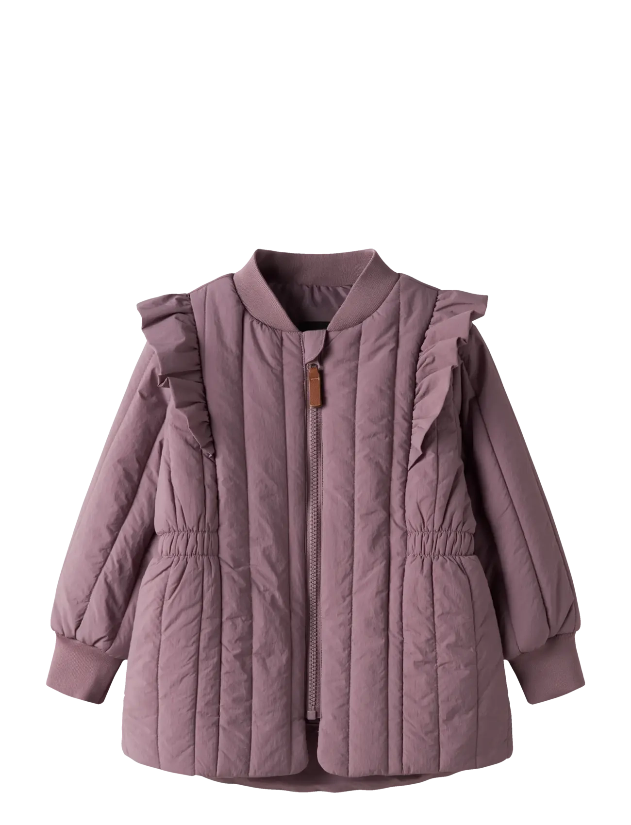 NMFMELODY QUILT JACKET TB - GRAPE SHAKE