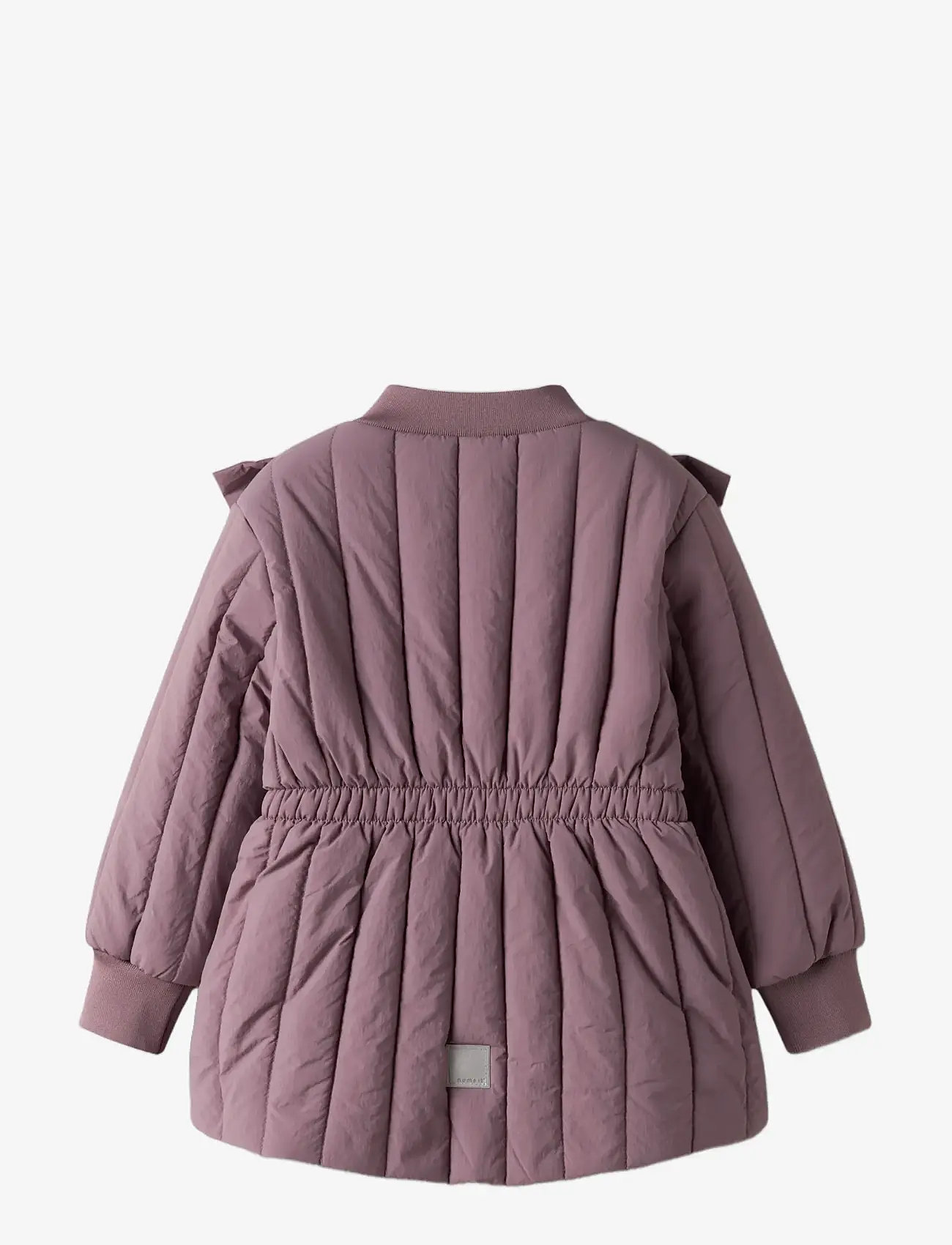 name it - NMFMELODY QUILT JACKET TB - herbstjacken - grape shake - 2