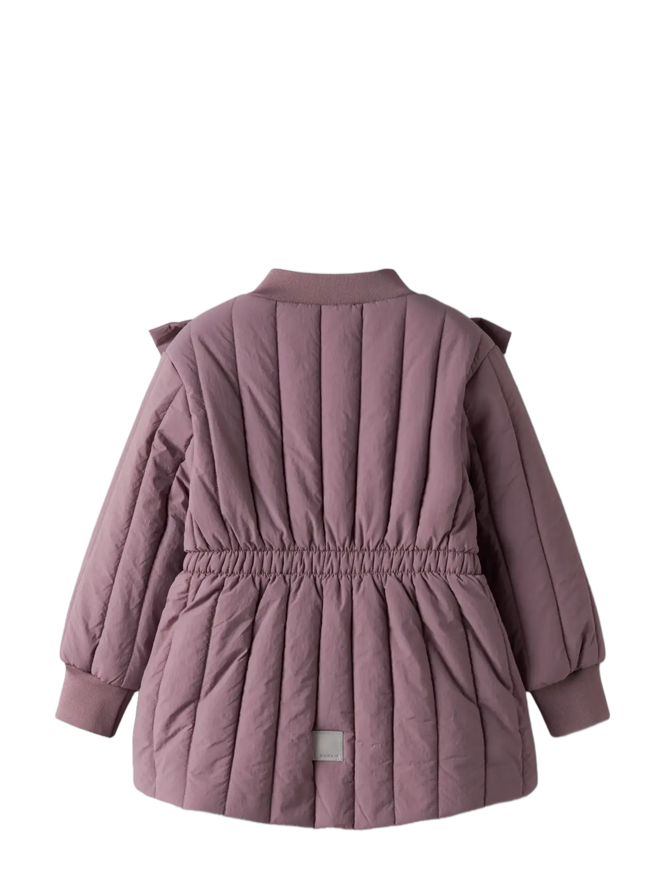 name it - NMFMELODY QUILT JACKET TB - efterårsjakker - grape shake - 2