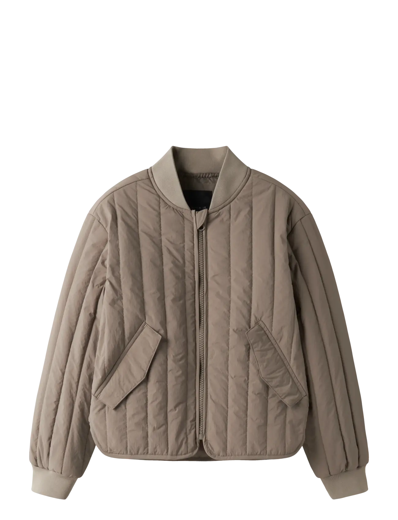 name it NKFMELODY QUILT JACKET TB - Name it - FOSSIL / brown