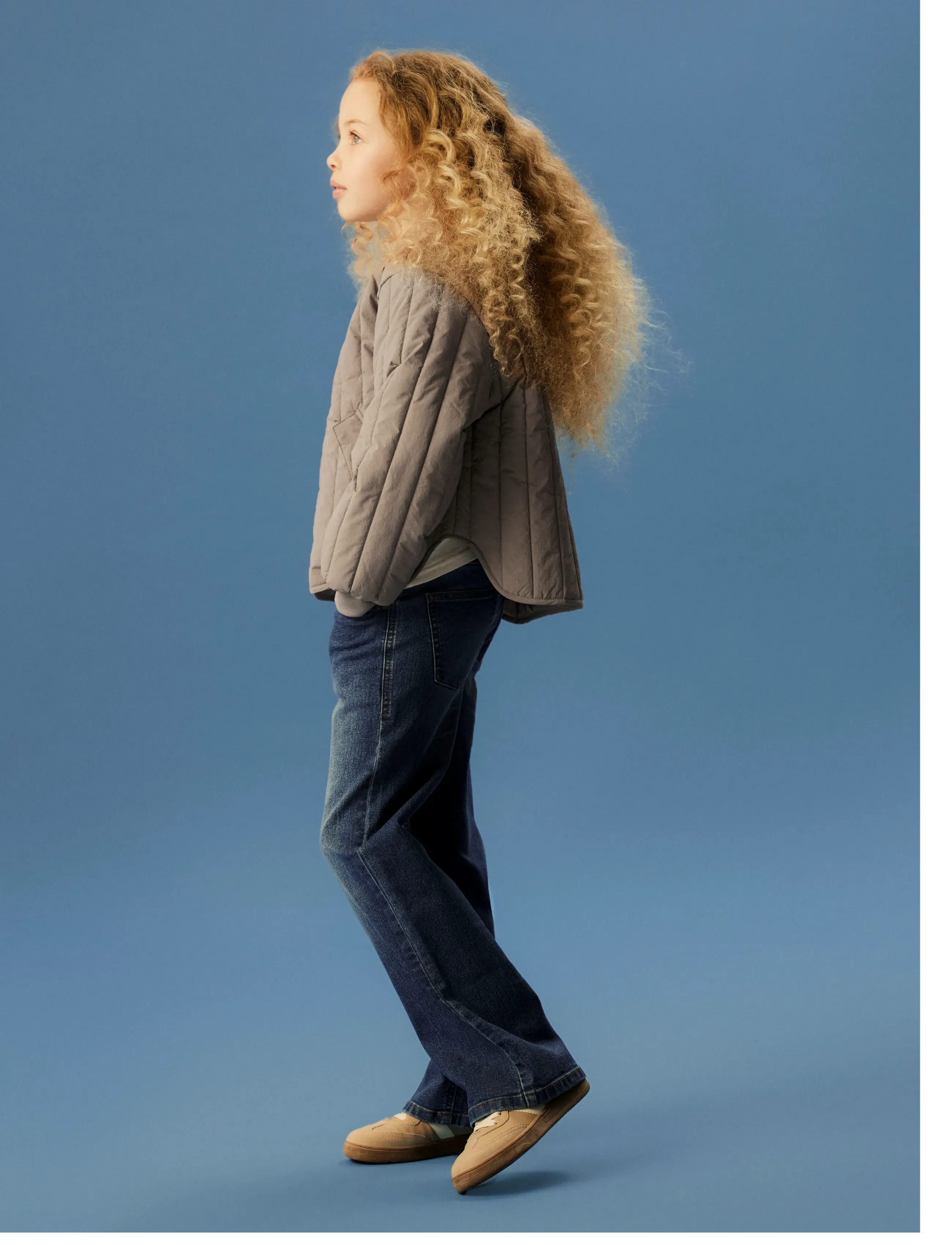 name it - NKFMELODY QUILT JACKET TB - quilted jackets - fossil - 4