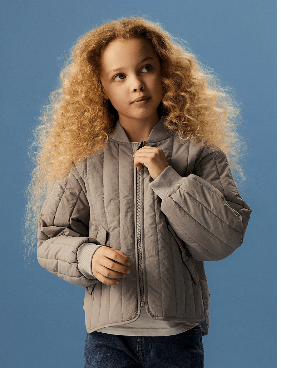 name it - NKFMELODY QUILT JACKET TB - tepitud jakid - fossil - 5