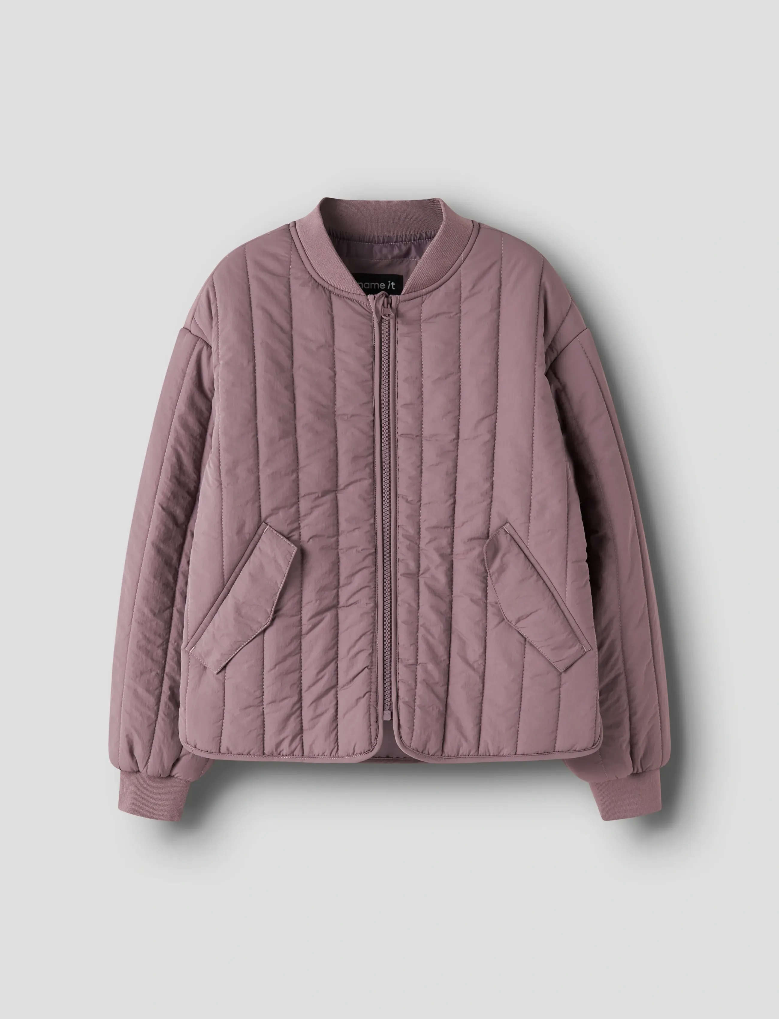 name it Nkfmelody Quilt Jacket Tb, Børn, Quiltet Bomberjakke, Pink, Str: 152