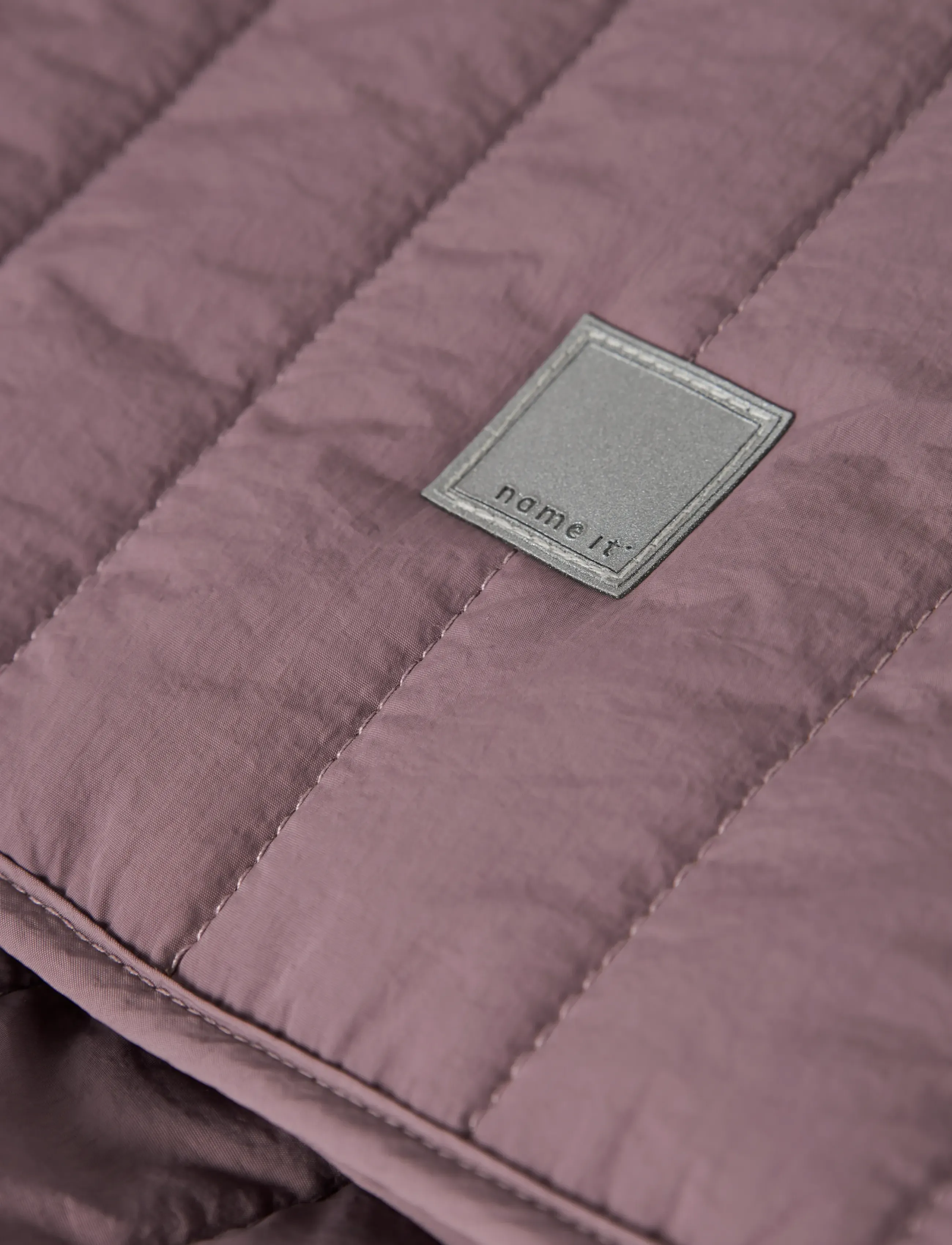 name it - NKFMELODY QUILT JACKET TB - quilted jackets - grape shake - 3