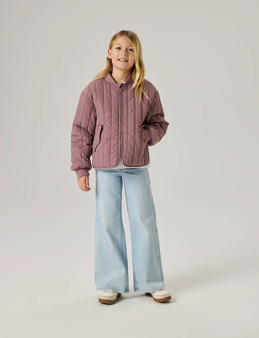 name it - NKFMELODY QUILT JACKET TB - quilted jassen - grape shake - 4