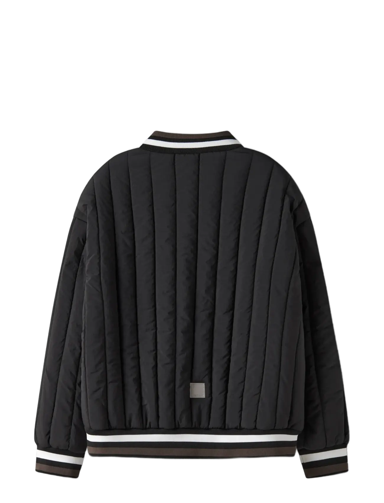 name it - NKMMELODY QUILT JACKET TB - quiltede jakker - black - 2