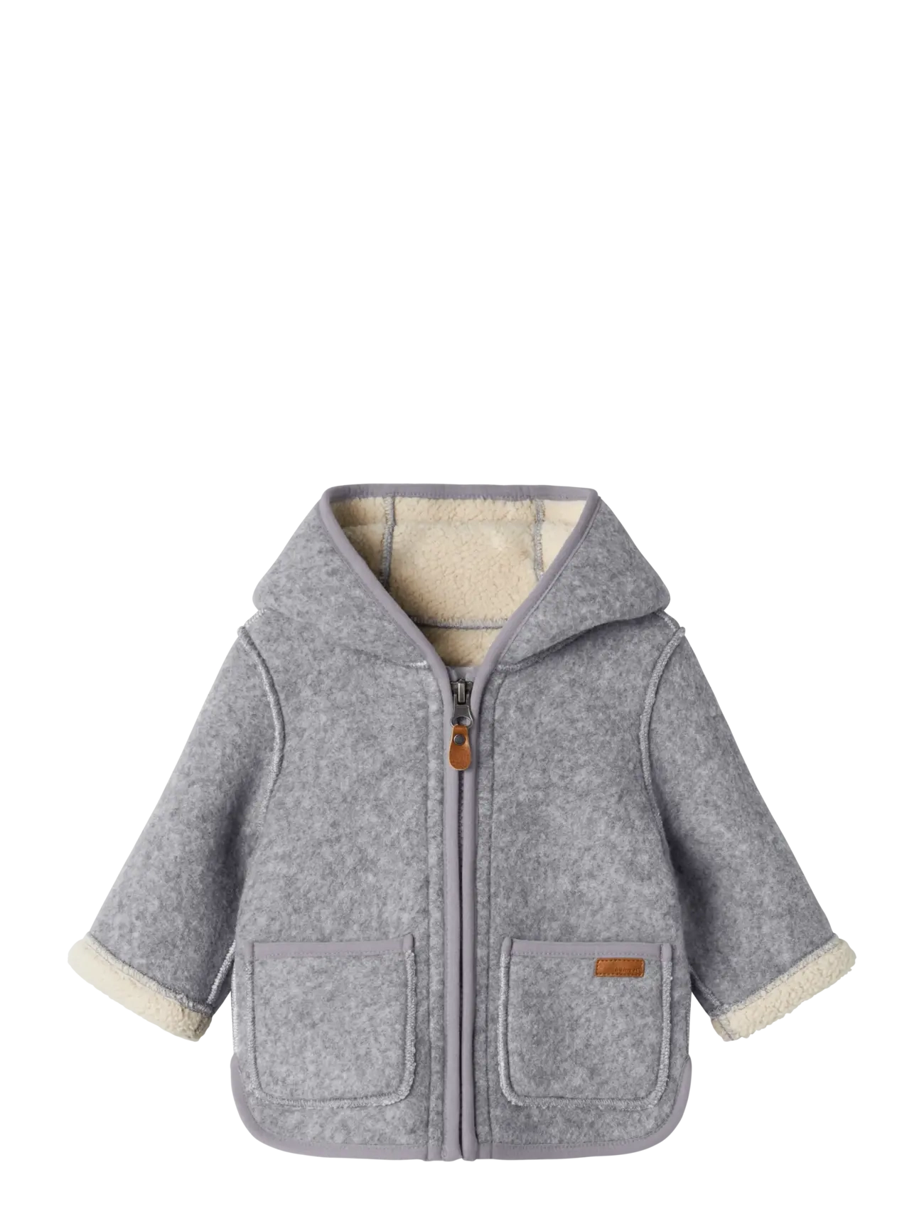 NBNMILY JACKET3 - LIGHT GREY MELANGE