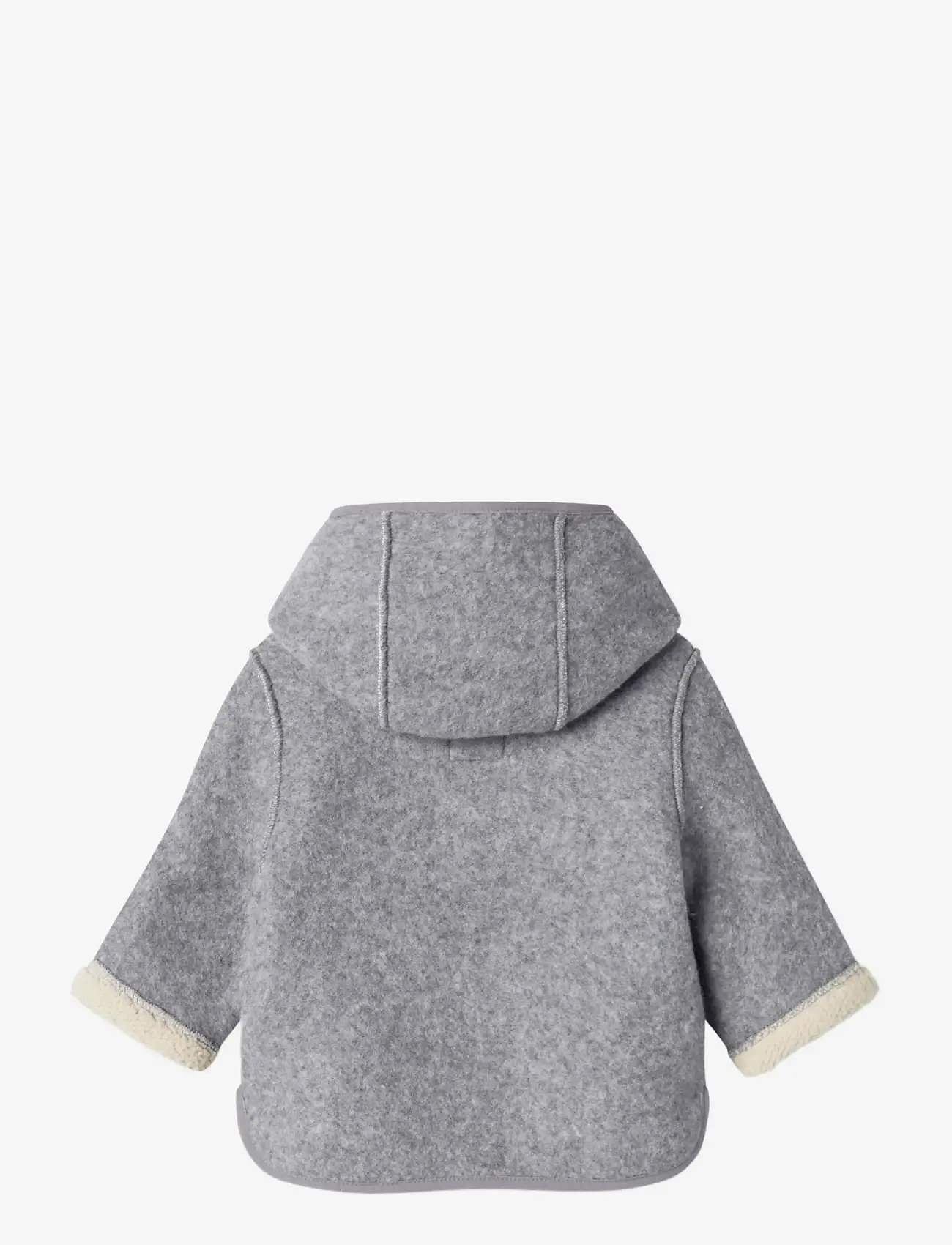 name it - NBNMILY JACKET3 - fleecejacken - light grey melange - 2