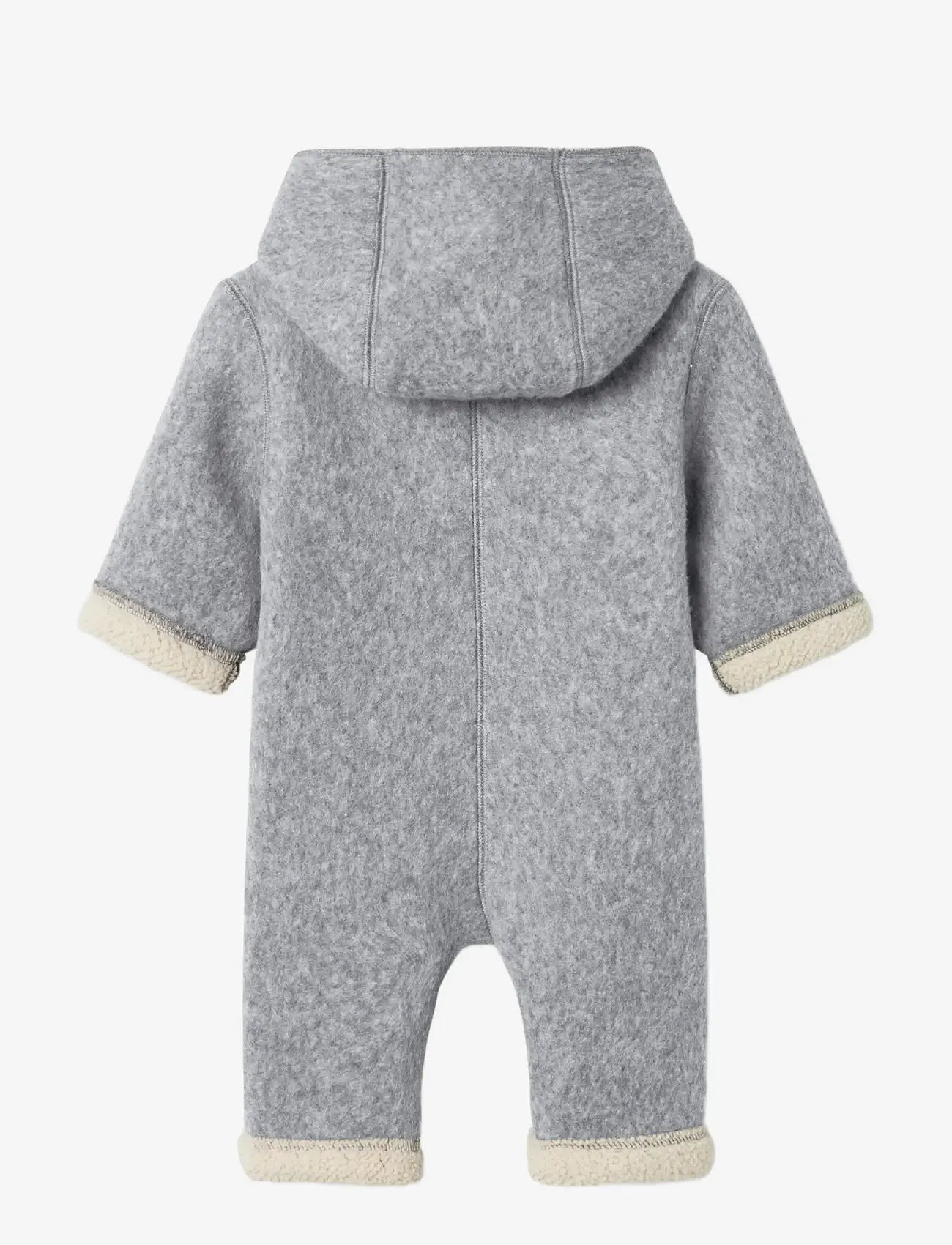 name it - NBNMILY SUIT4 - fleecedragter - light grey melange - 2