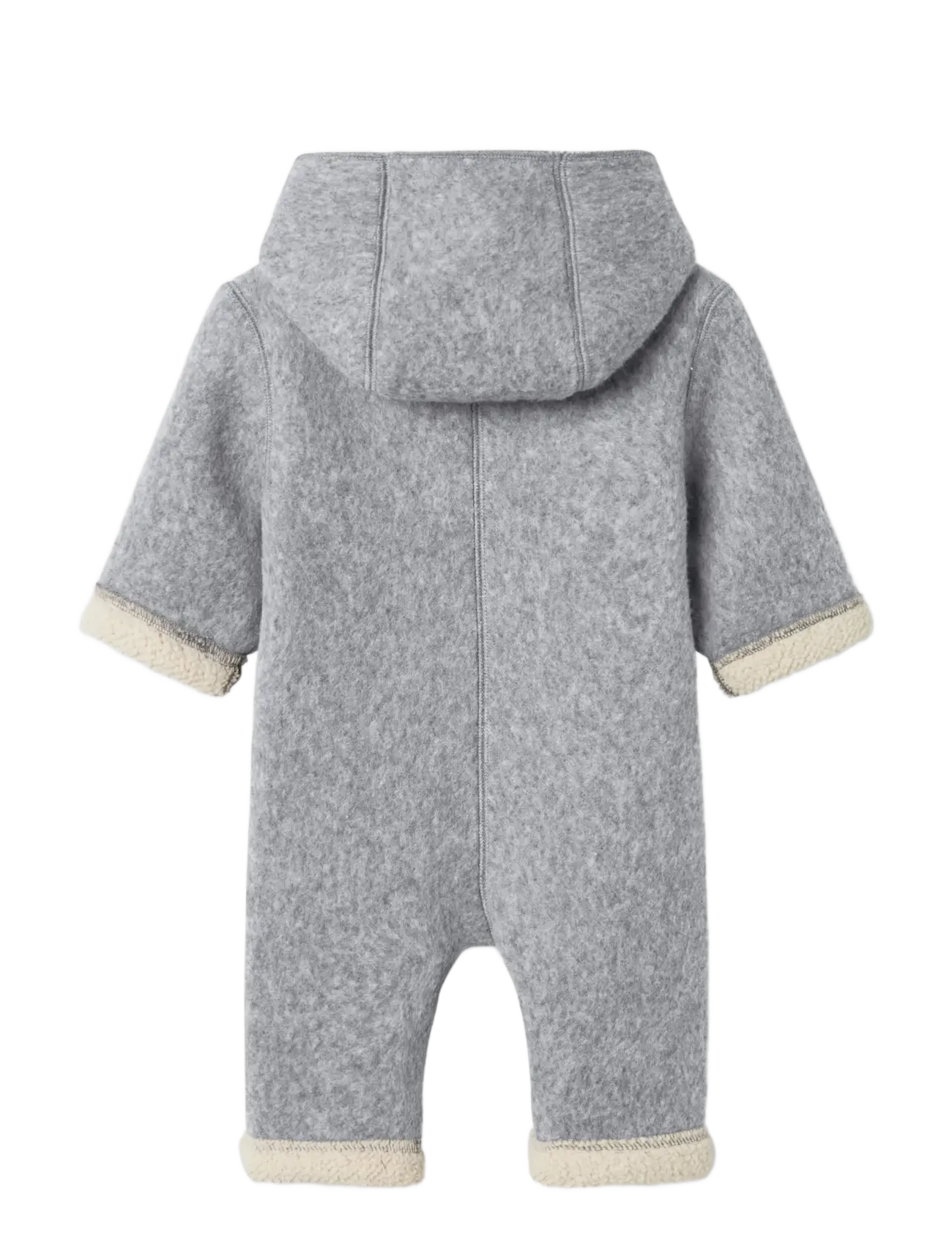 name it - NBNMILY SUIT4 - fleece overall - light grey melange - 2