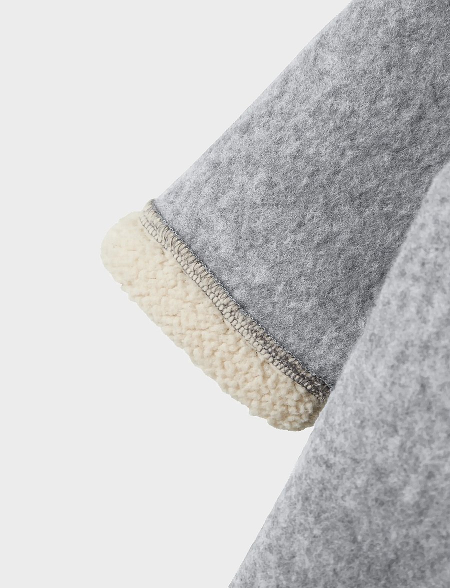 name it - NBNMILY SUIT4 - fleece overalls - light grey melange - 3