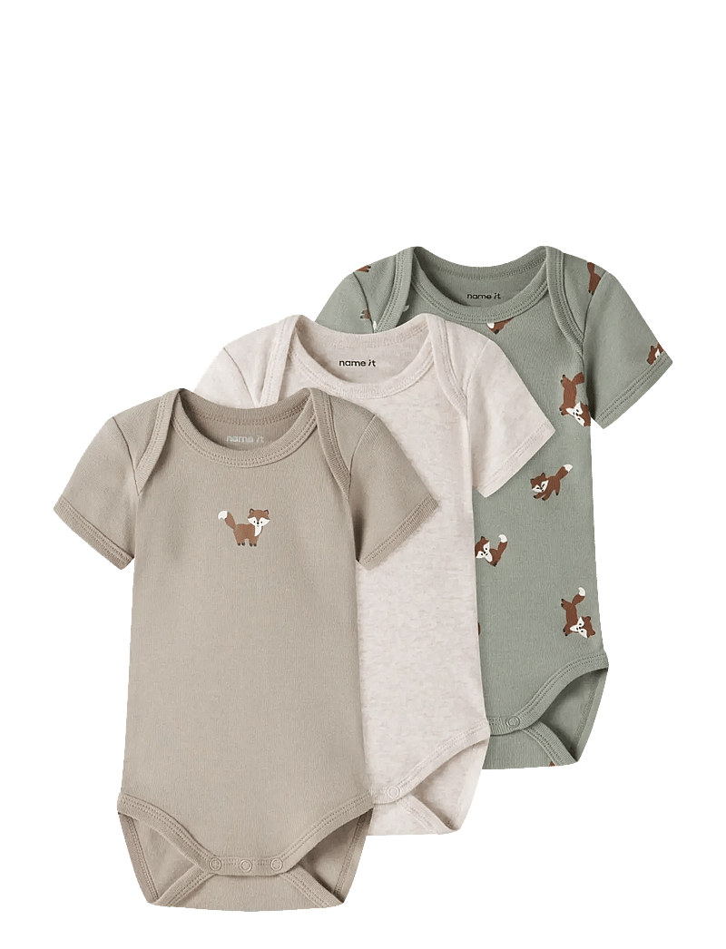 name it - NBMBODY 3P SS FOX NOOS - multipack bodies - shadow - 1
