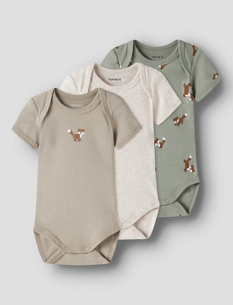 name it - NBMBODY 3P SS FOX NOOS - multipack bodies - shadow - 0