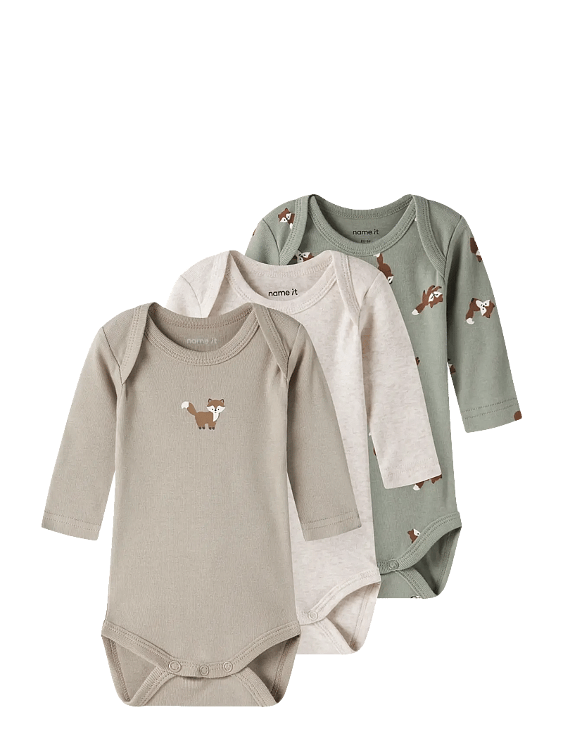 name it - NBMBODY 3P LS FOX NOOS - multipack bodies - shadow - 1