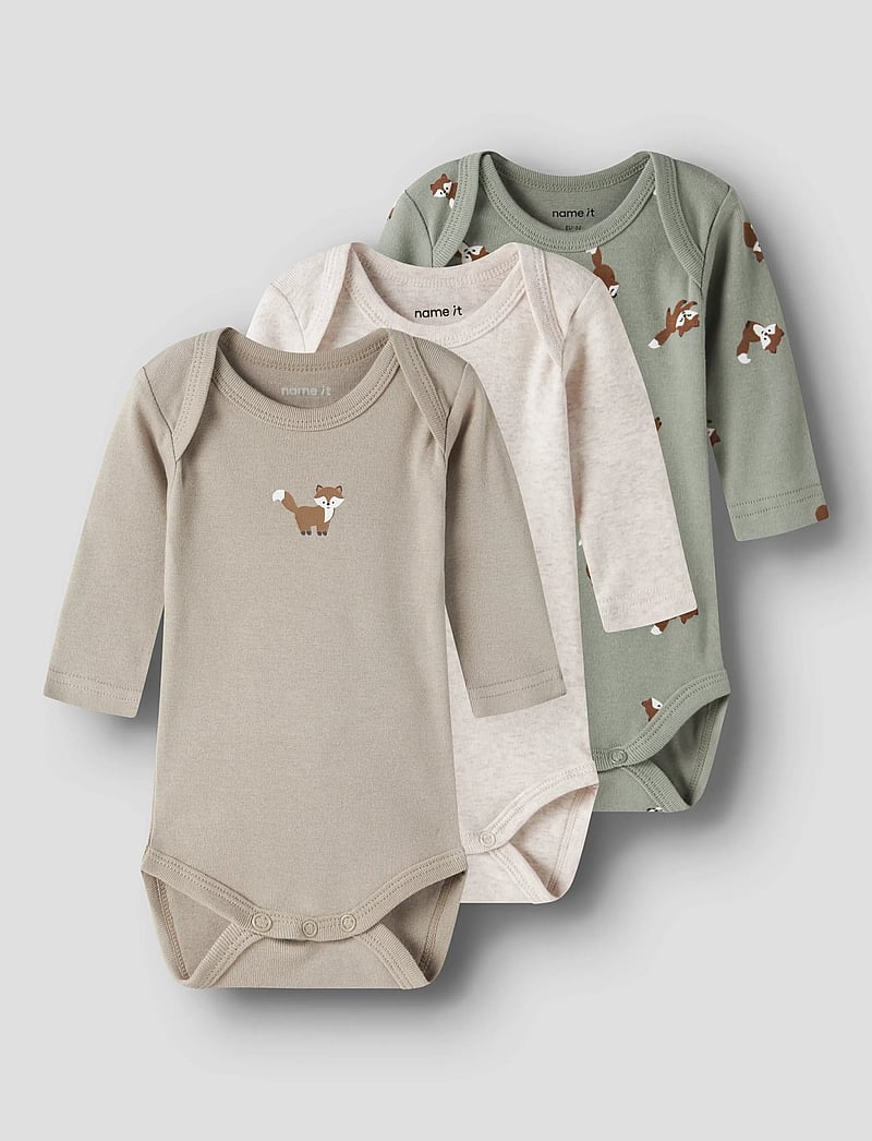 name it - NBMBODY 3P LS FOX NOOS - multipack bodies - shadow - 0
