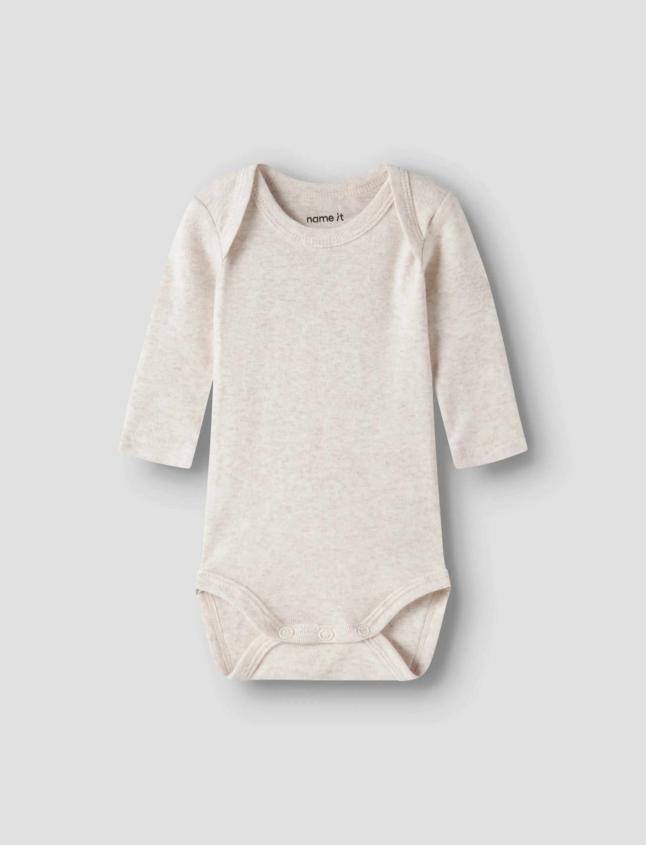 name it - NBMBODY 3P LS FOX NOOS - pikkade varrukatega - shadow - 3