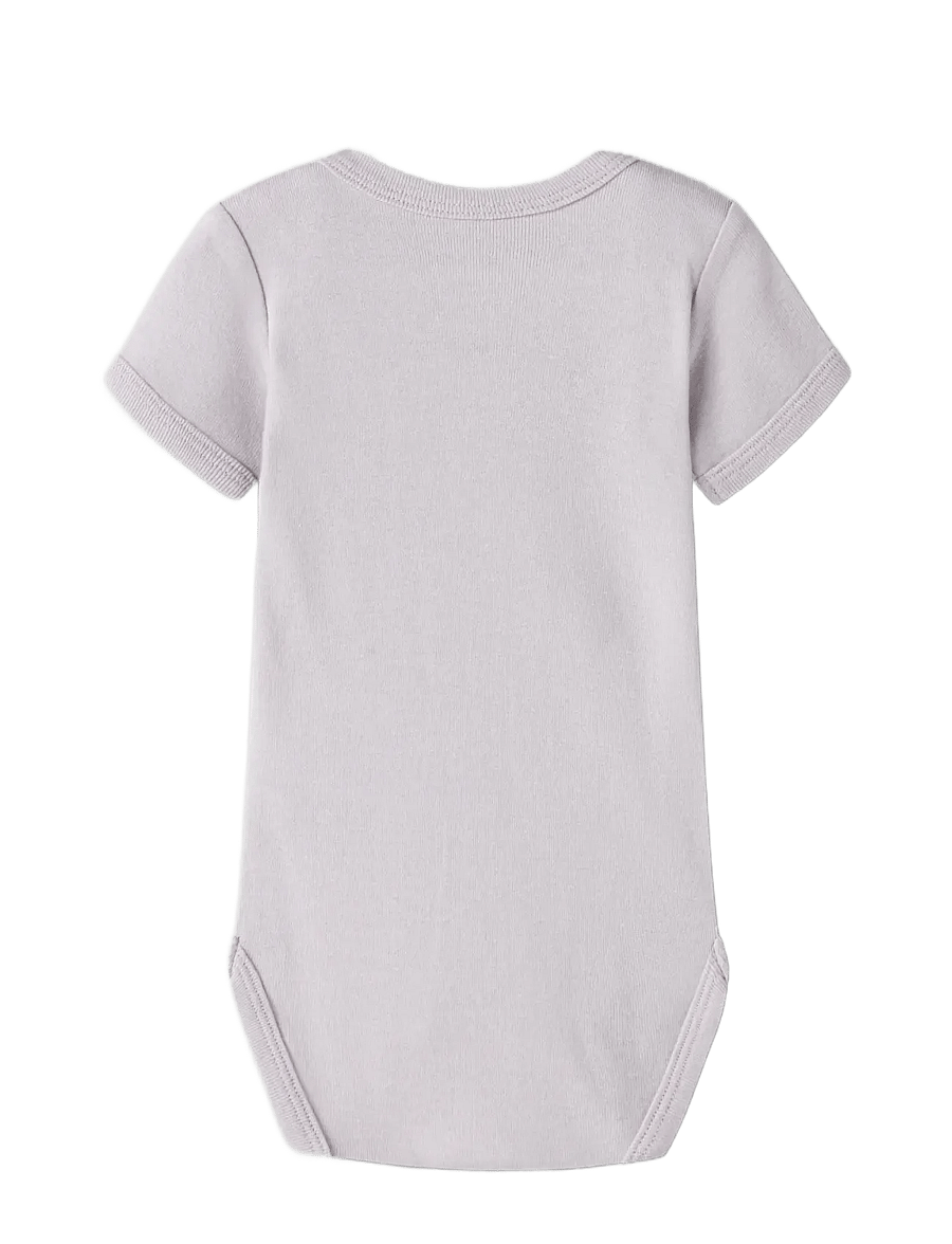 name it - NBFBODY 3P SS FLOWER NOOS - multipack bodys - jet stream - 2