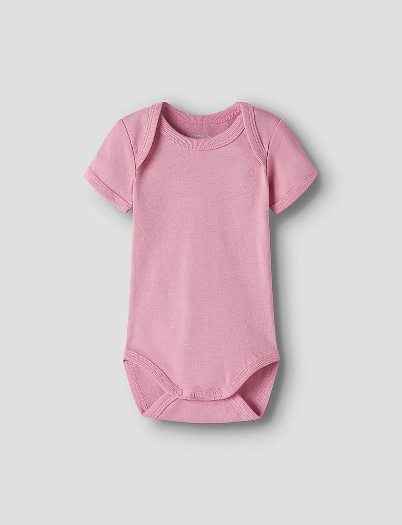 name it - NBFBODY 3P SS FLOWER NOOS - multipack bodys - jet stream - 5