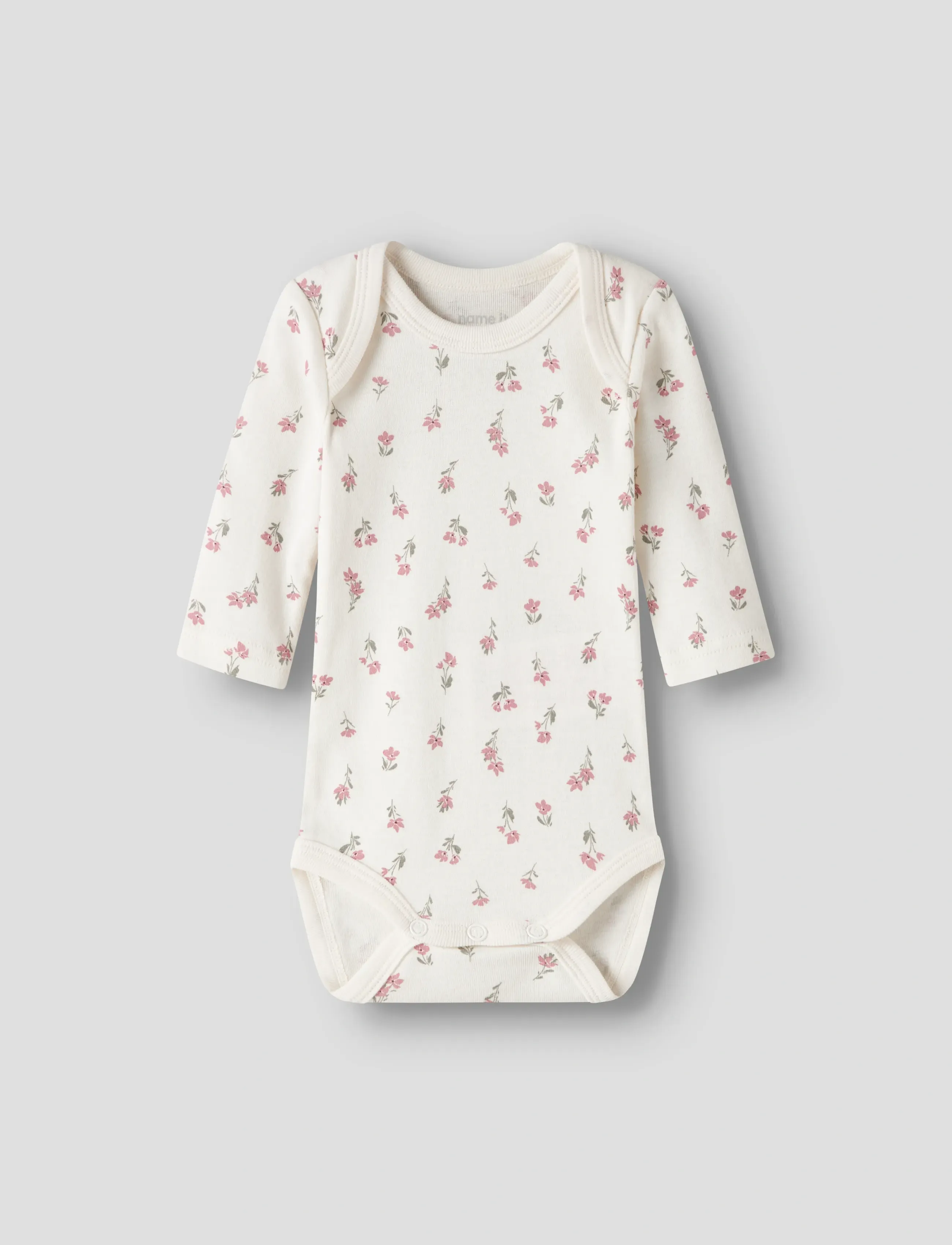 name it - NBFBODY 3P LS FLOWER NOOS - multipack bodys - jet stream - 3