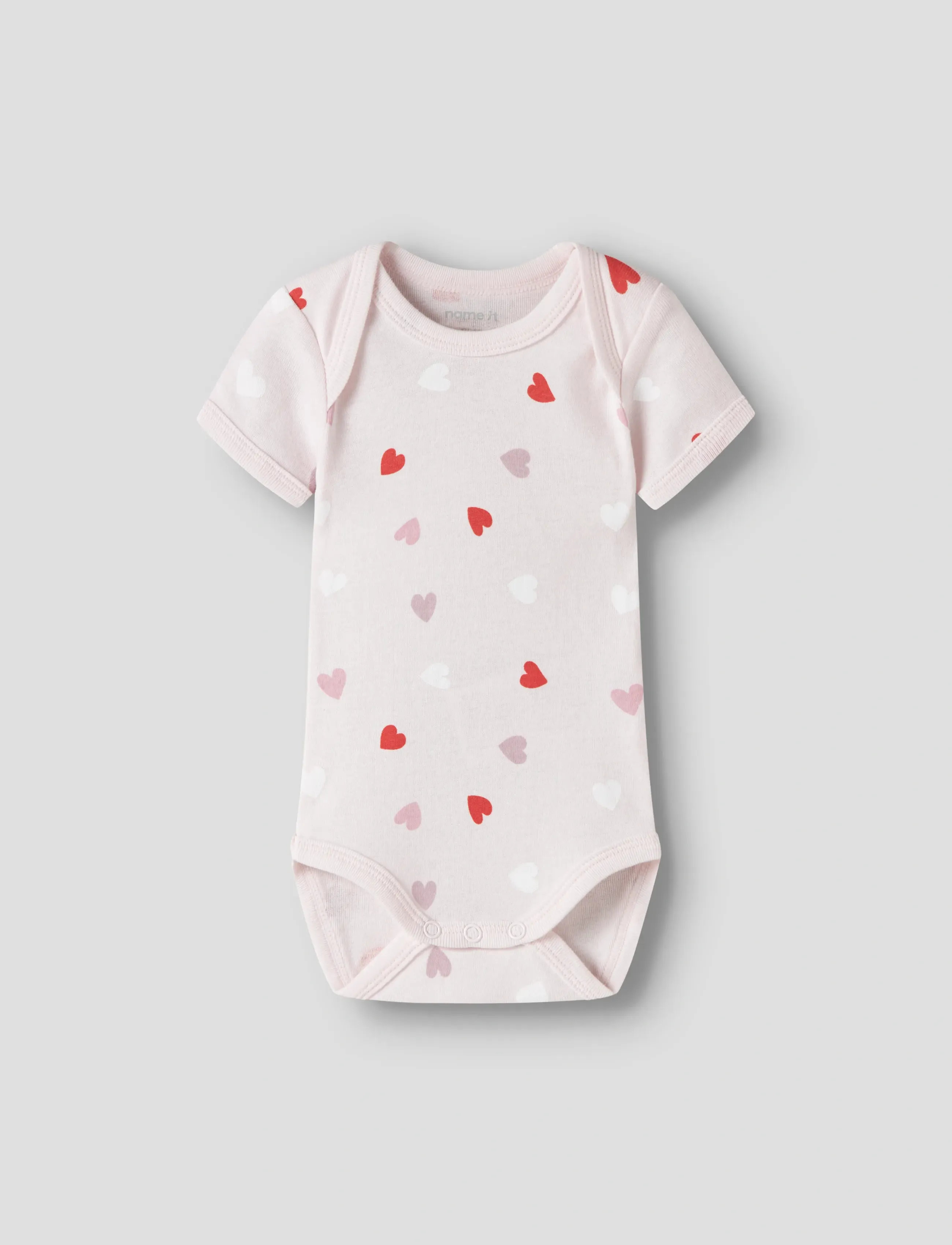 name it - NBFBODY 3P SS CARINARIA HEART NOOS - kelių smėlinukų komplektai - carinaria - 3
