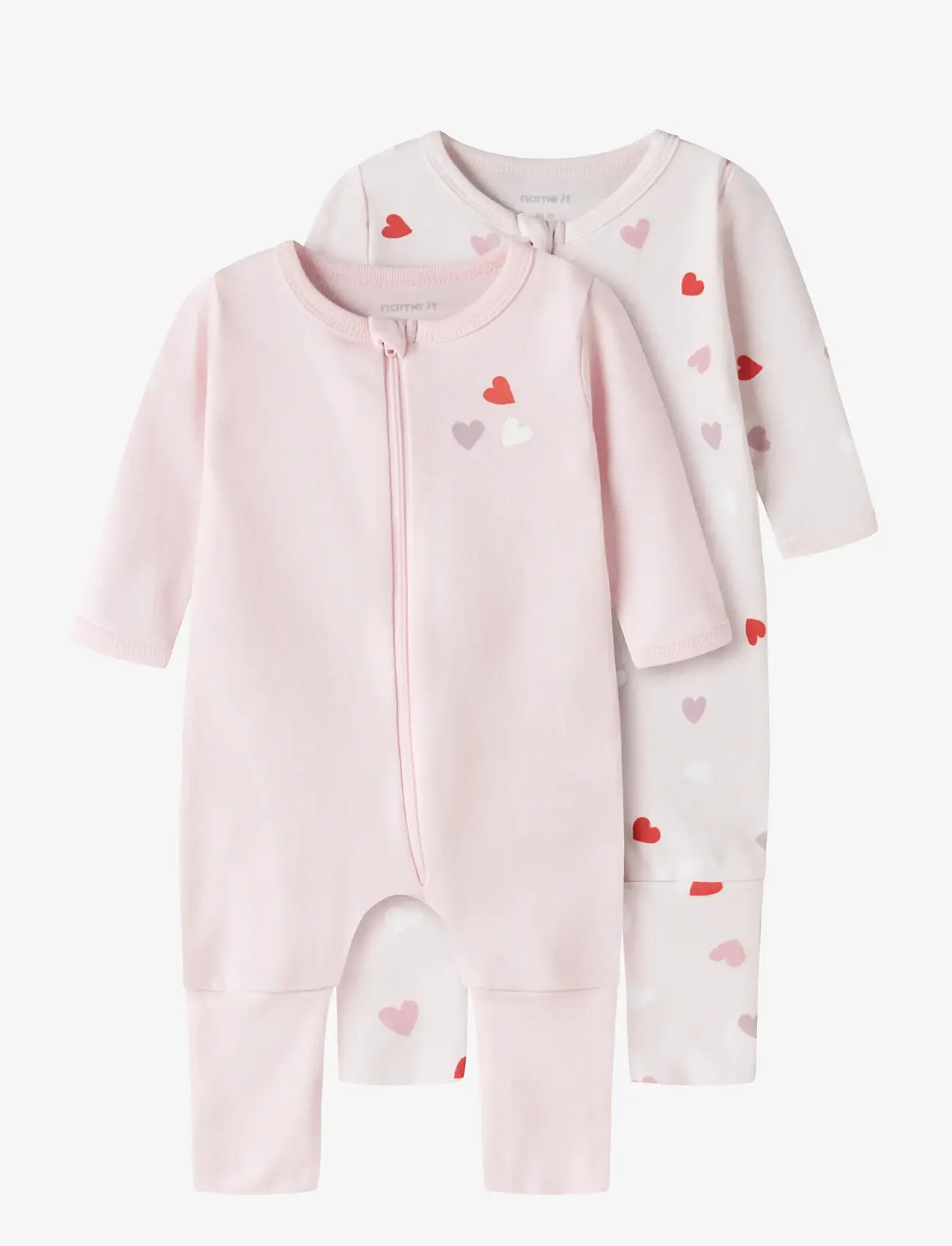 name it - NBFNIGHTSUIT 2P ZIP FF CAR. HEART NOOS - sovoveraller - carinaria - 1