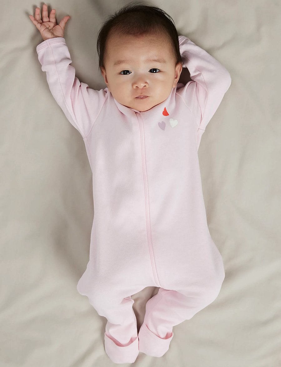 name it - NBFNIGHTSUIT 2P ZIP FF CAR. HEART NOOS - schlafoveralls - carinaria - 5