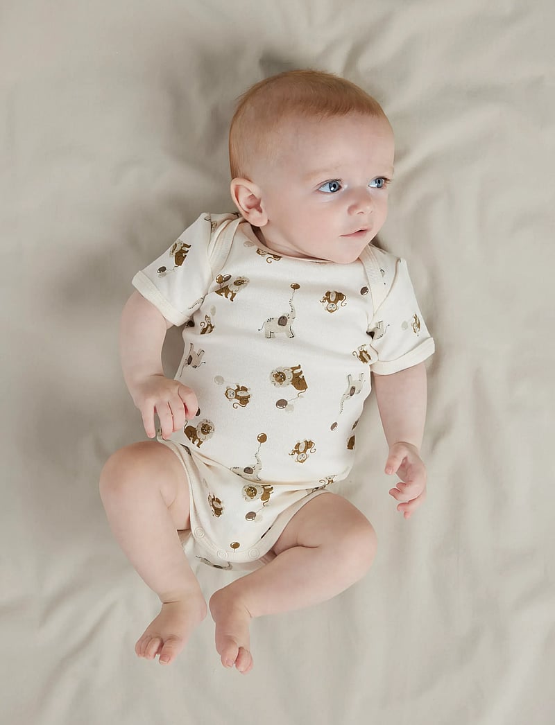 name it - NBNBODY 3P SS ANIMAL NOOS - multipack bodys - jet stream - 5