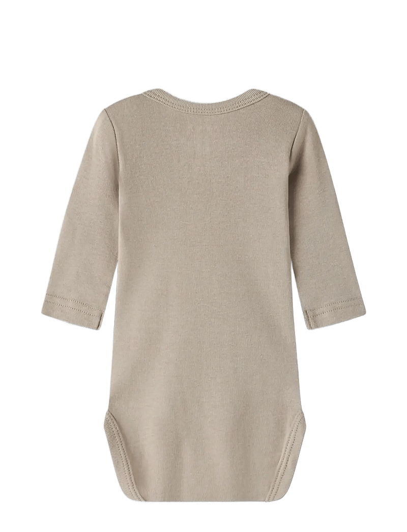name it - NBNBODY 3P LS ANIMAL NOOS - bodyer i multipack - jet stream - 2