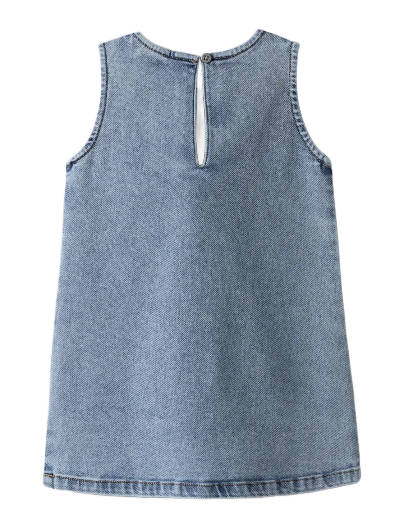 name it - NMFAMELIA SL DNM DRESS 2188-GY T - medium blue denim - 2