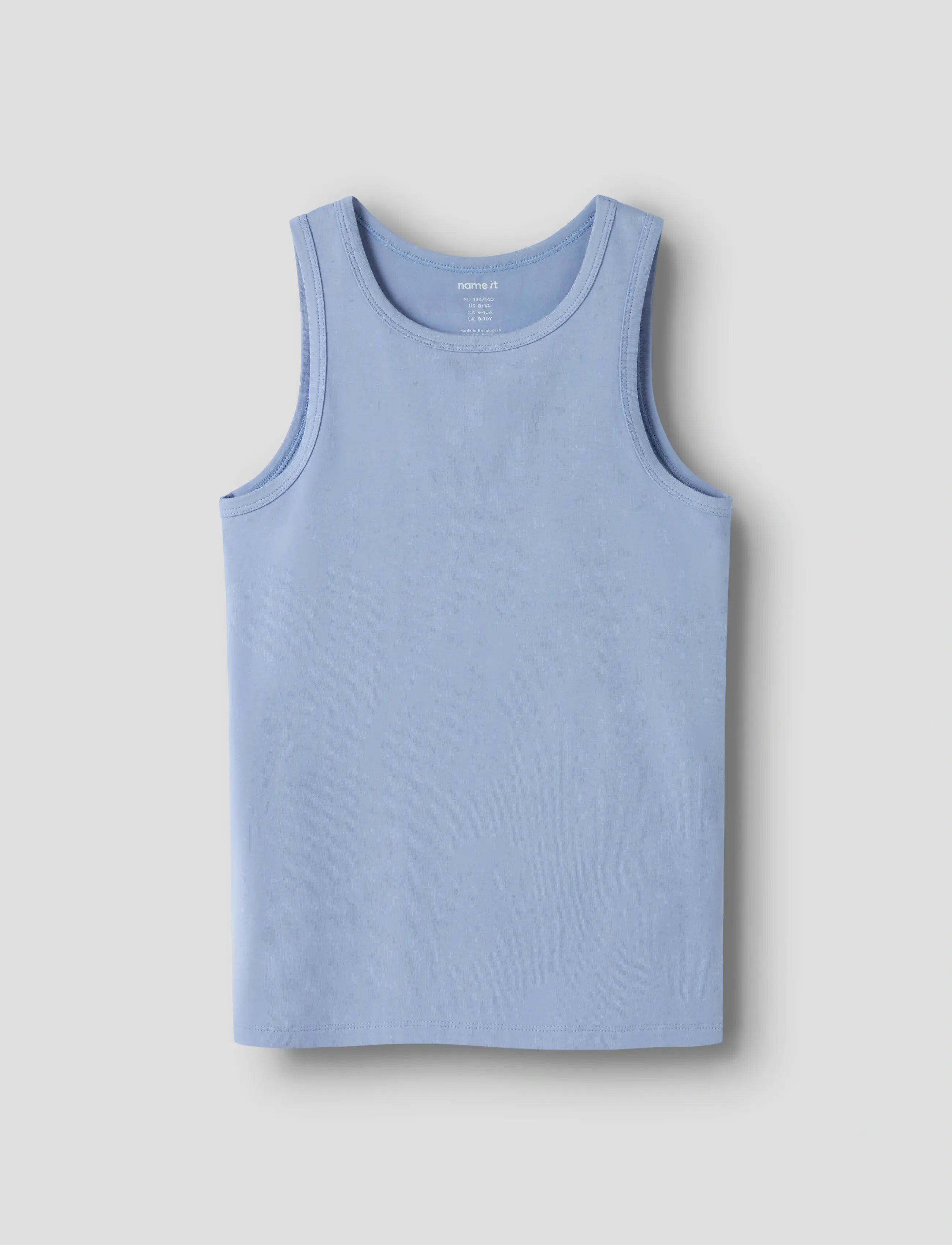 name it - NKMTANK TOP 2P GREY SPACE NOOS - linnen - grey melange - 3