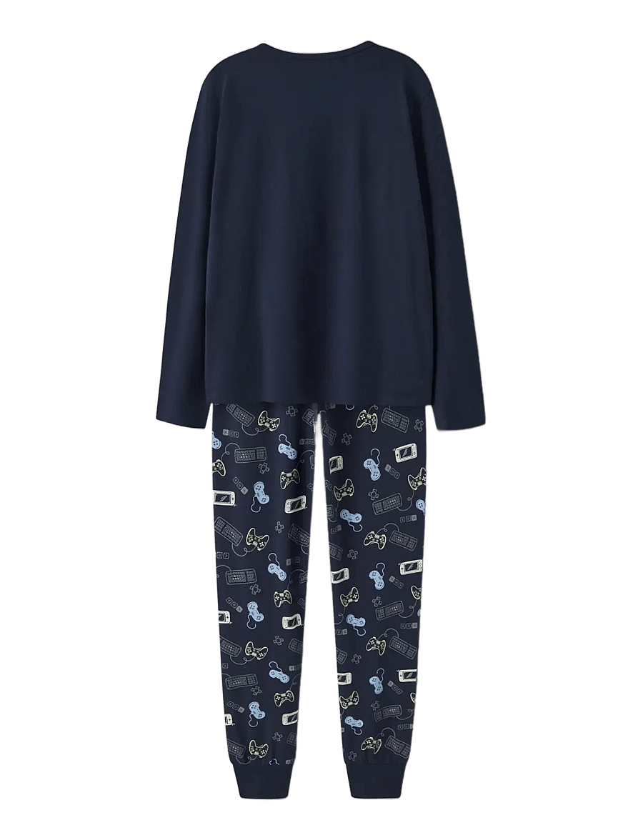 name it - NKMNIGHTSET NAVY GAMER NOOS - pyjamasset - navy blazer - 2