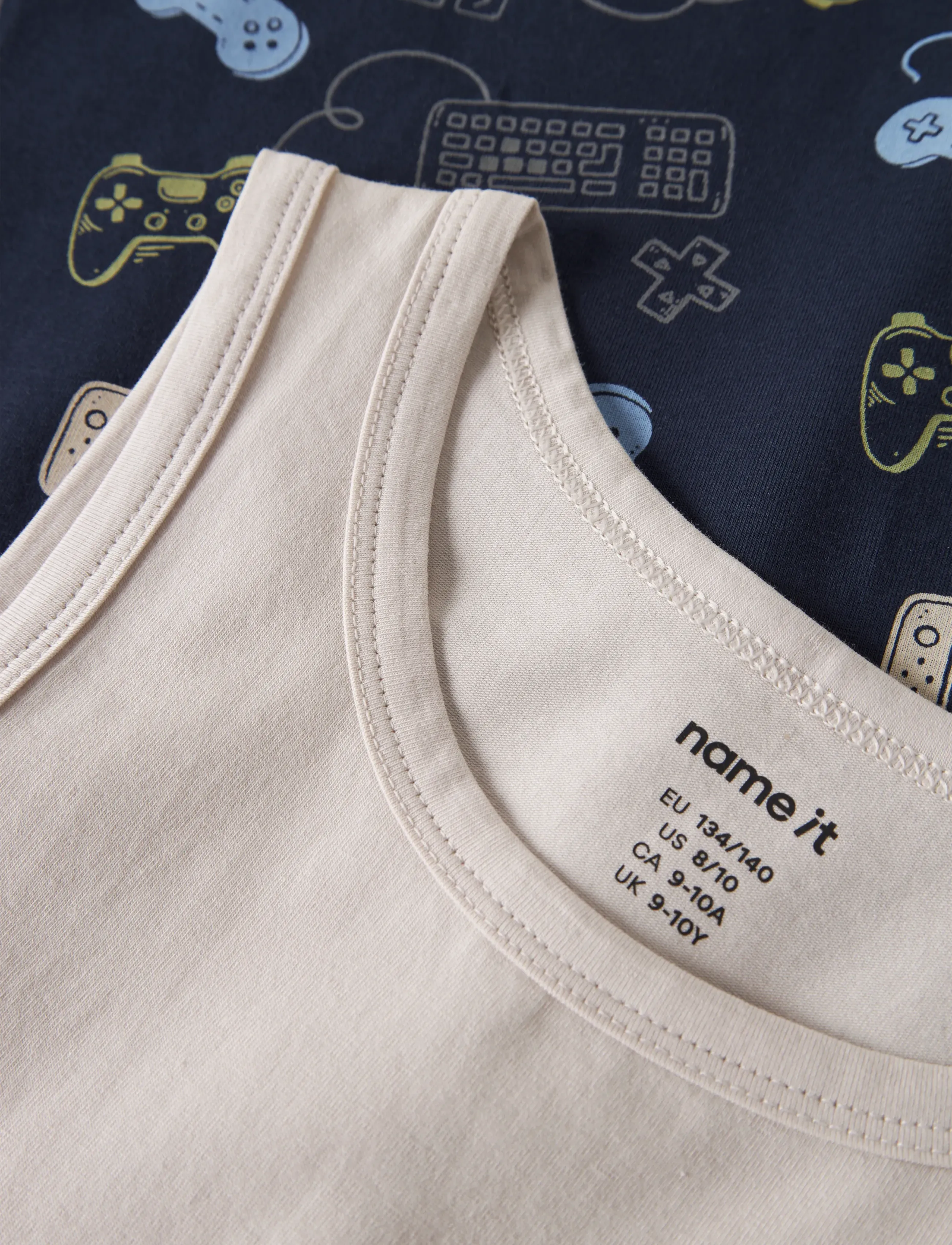 name it - NKMTANK TOP 2P NAVY GAMER NOOS - tank top - navy blazer - 4