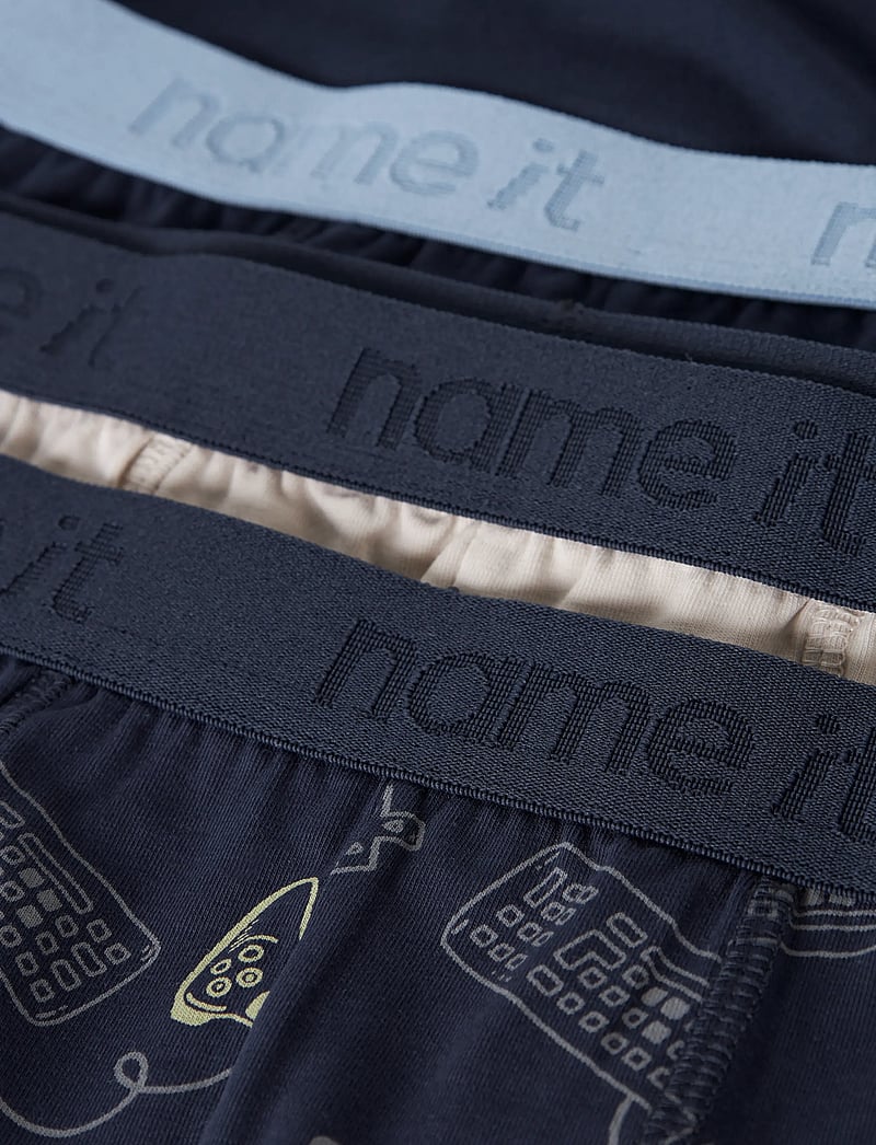 name it - NKMBOXER 3P NAVY GAMER NOOS - undertøjssæt - navy blazer - 4
