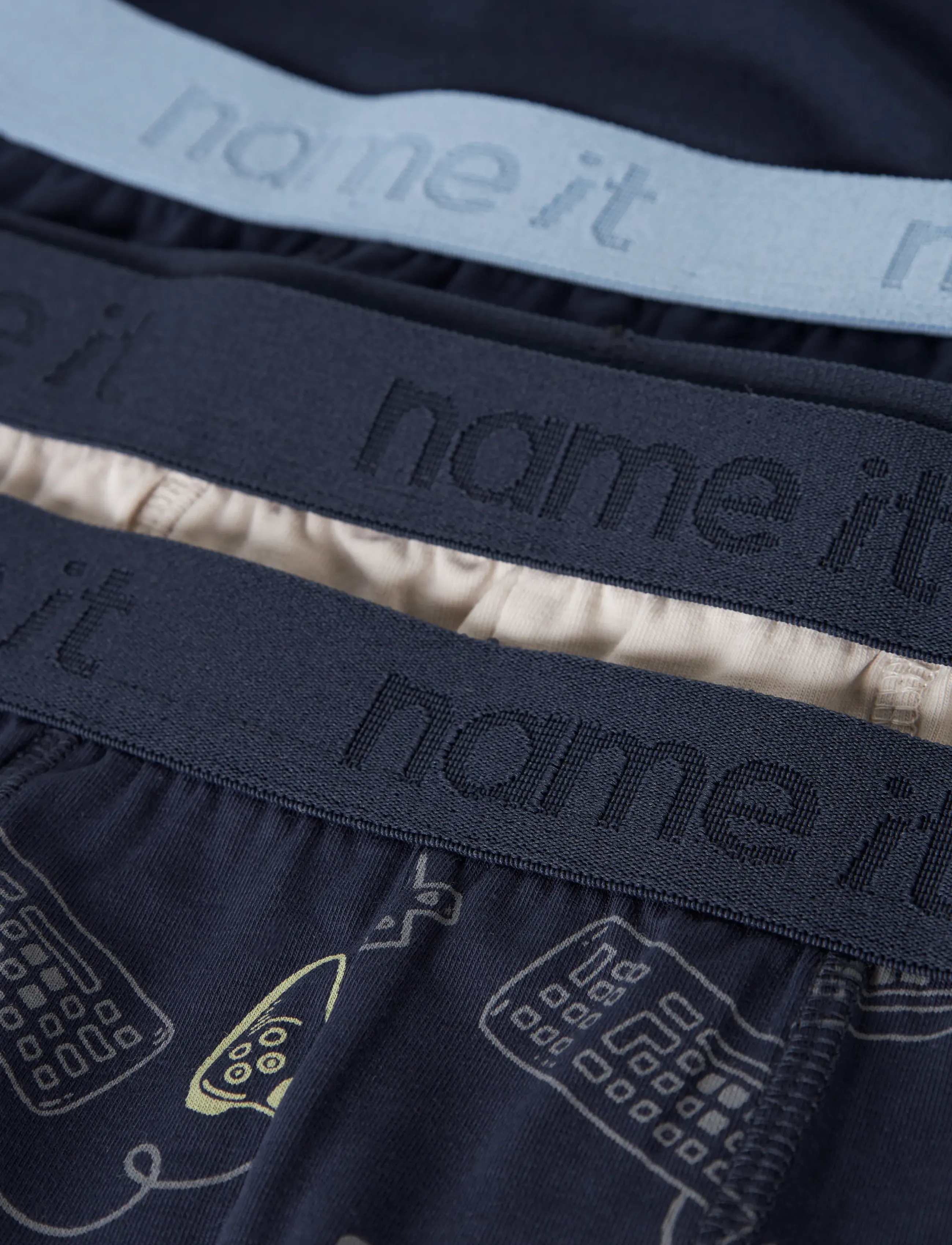 name it - NKMBOXER 3P NAVY GAMER NOOS - undertøjssæt - navy blazer - 4